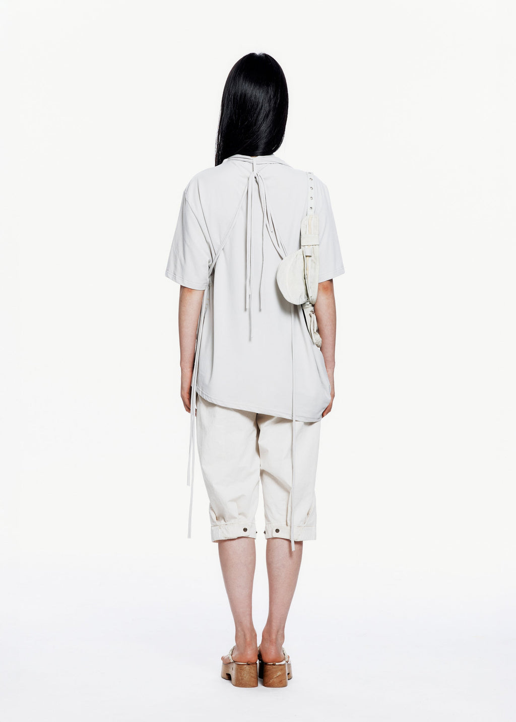 Hyein Seo - Convertible Pants (Ivory) product image 7 | TRAB K-Fashion Australia