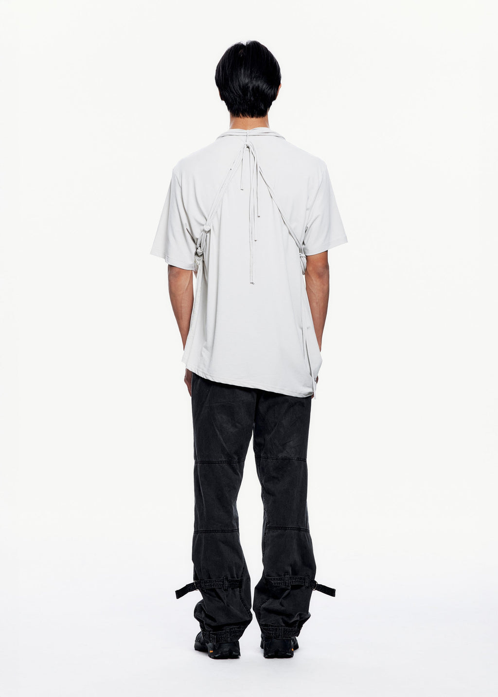 Hyein Seo - Macrame Backstrap Top (Mist Grey) product image 12 | TRAB K-Fashion Australia