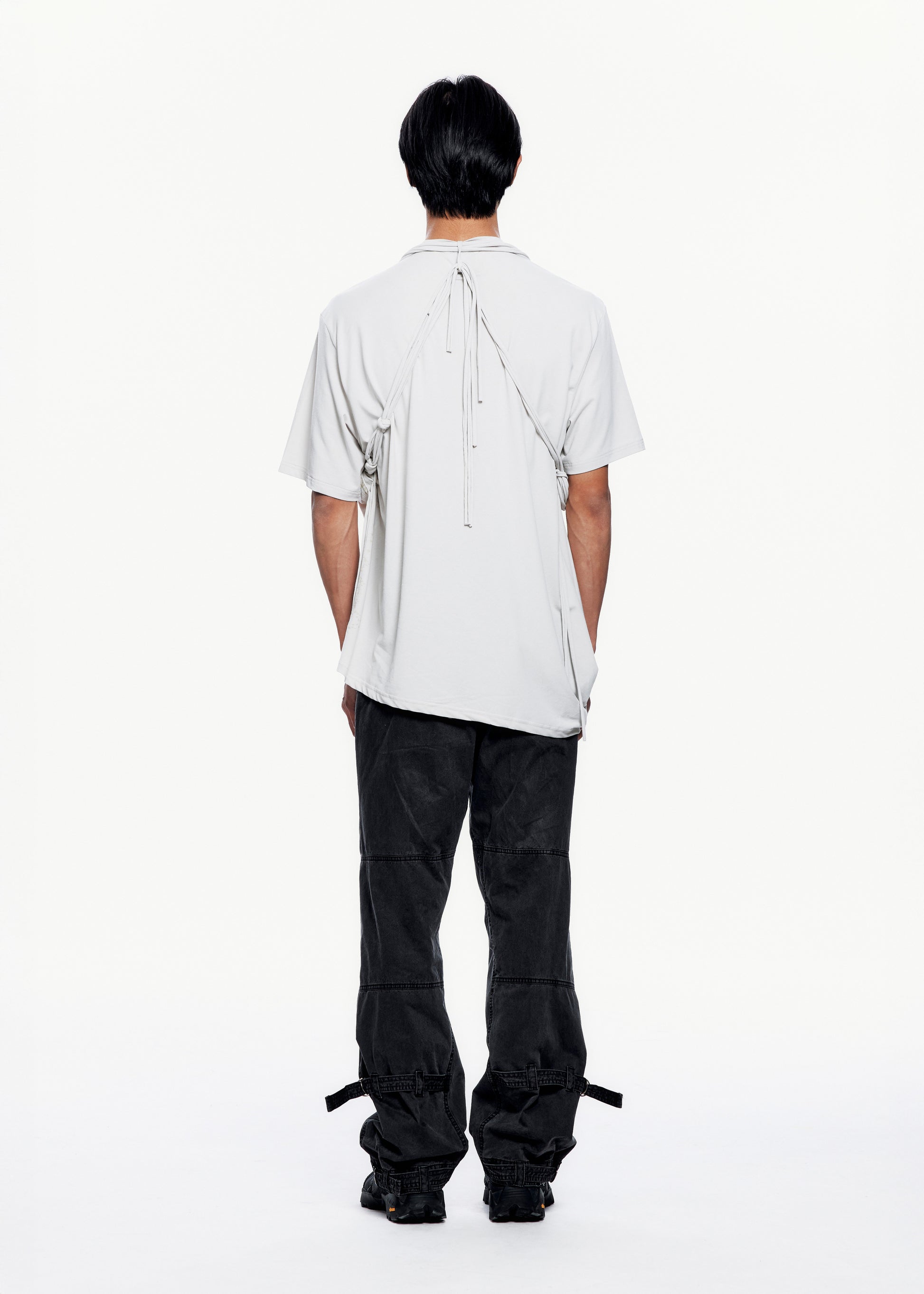 Hyein Seo - Macrame Backstrap Top (Mist Grey) product image 12 | TRAB K-Fashion Australia