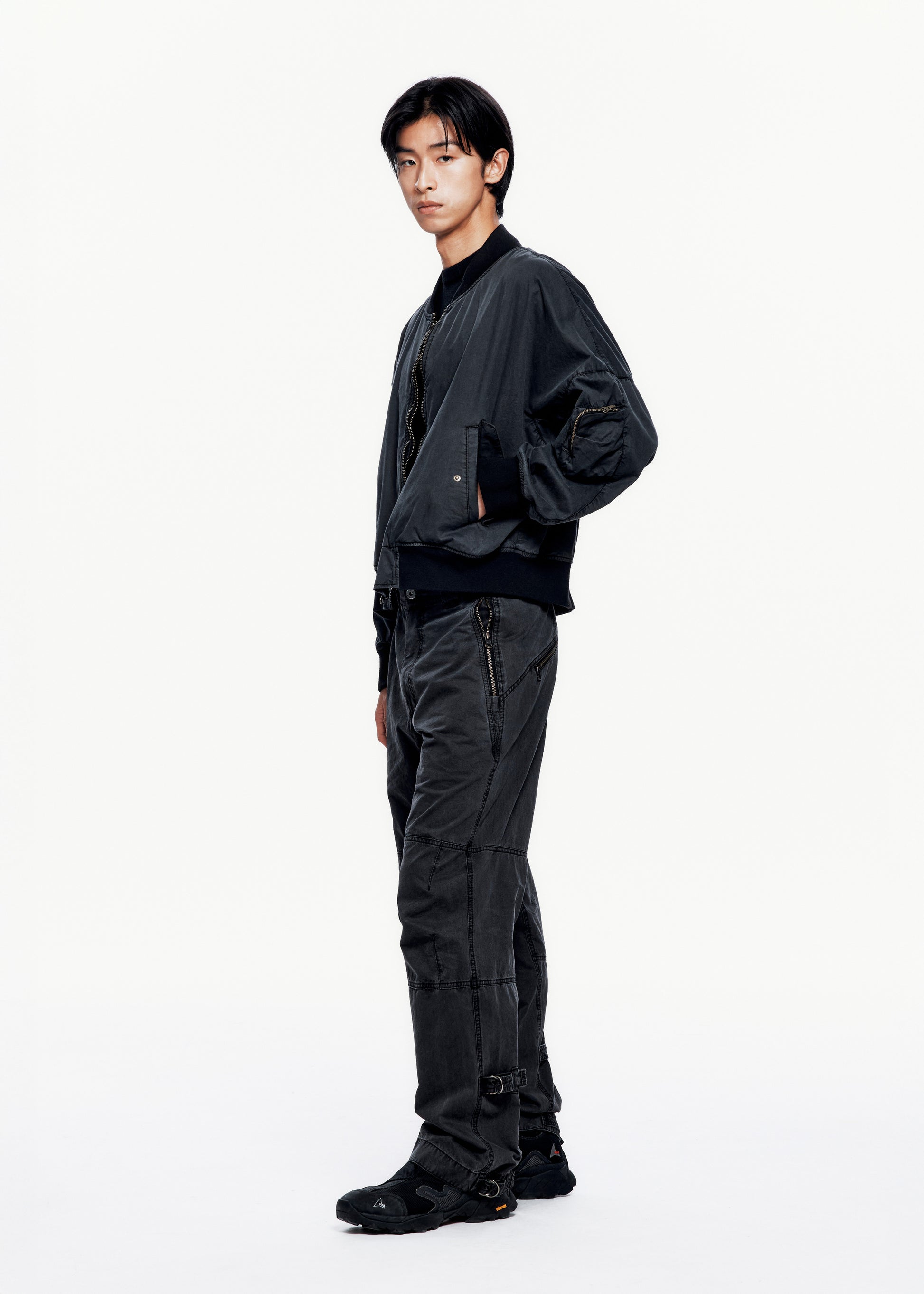 Hyein Seo - Cotton Bomber (Midnight) product image 5 | TRAB K-Fashion Australia
