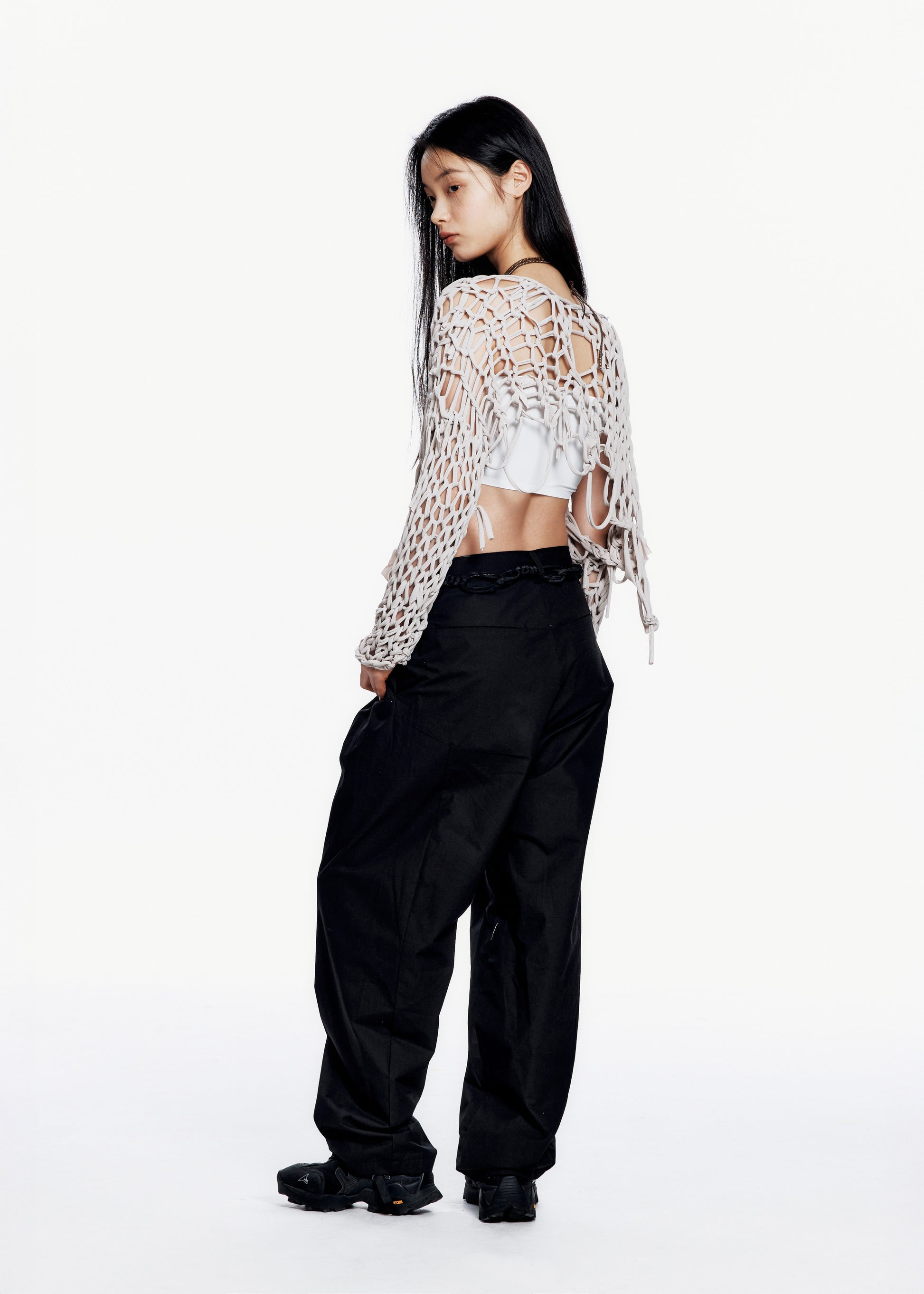 Hyein Seo - Macrame Top (Beige) | TRAB K-Fashion Australia