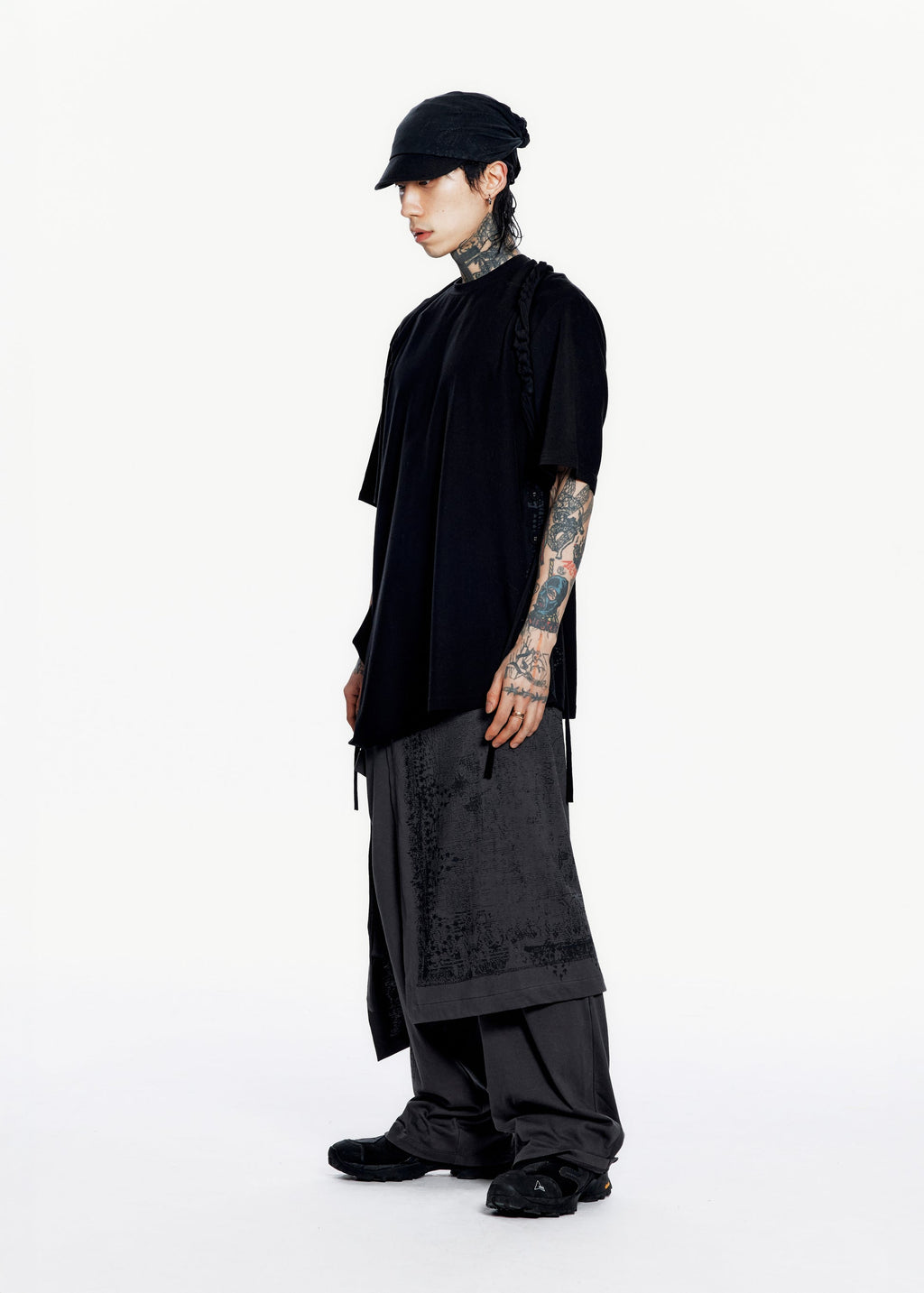 Hyein Seo - Macrame Backstrap Top (Black) product image 1 | TRAB K-Fashion Australia