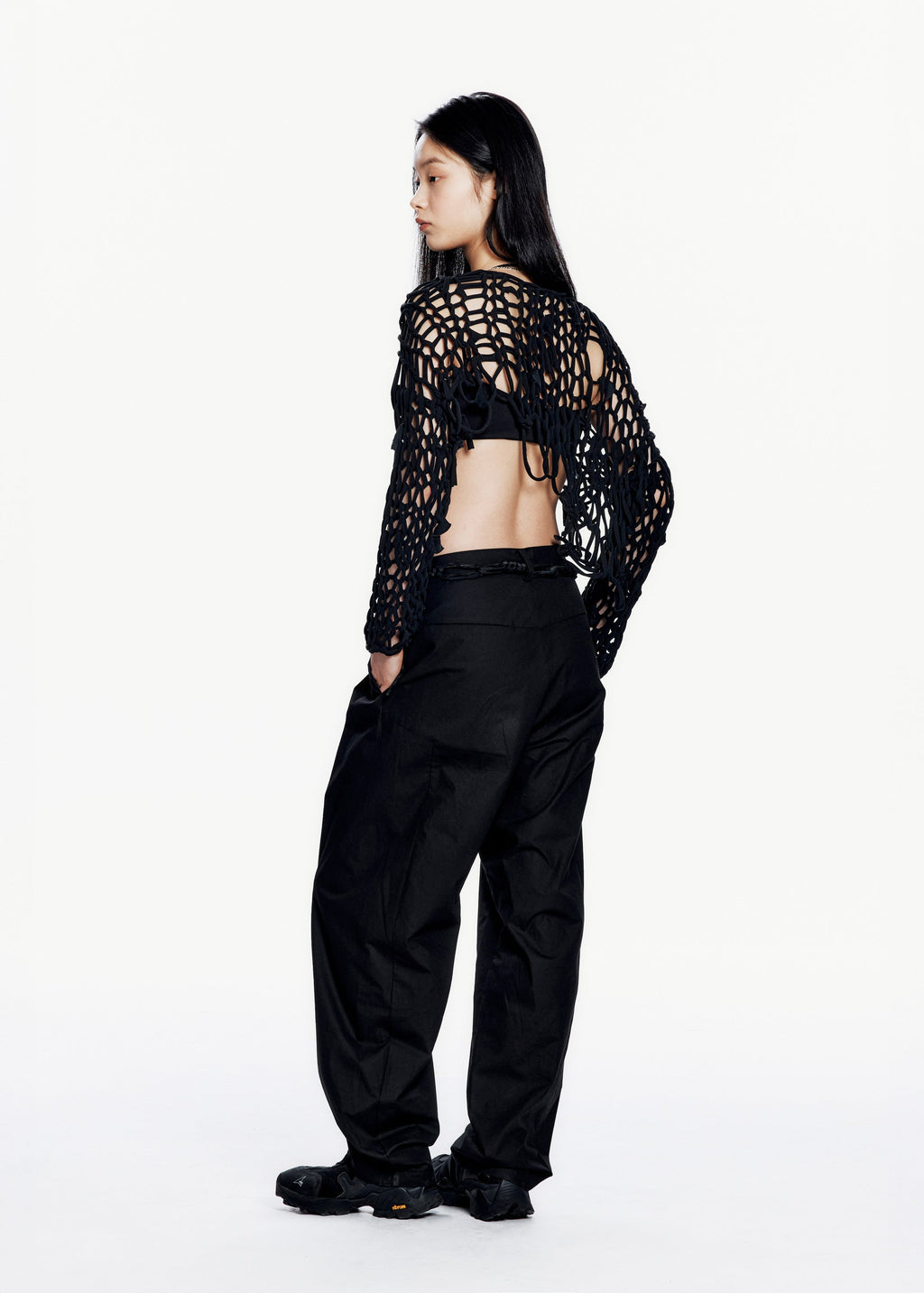 Hyein Seo - Macrame Top (Black) product image 3 | TRAB K-Fashion Australia