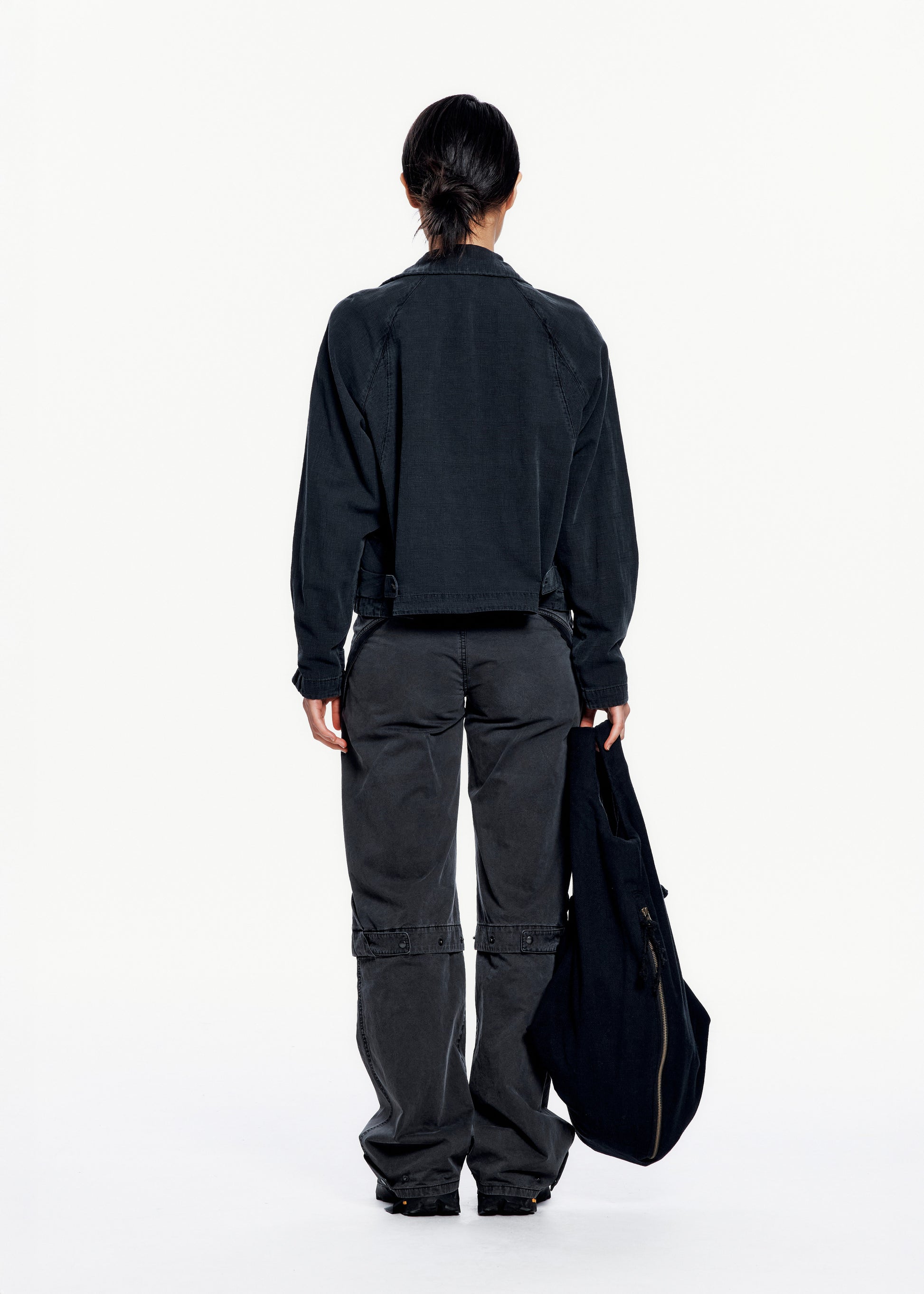 Hyein Seo - Trim Zip-up (Dark Grey) product image 3 | TRAB K-Fashion Australia
