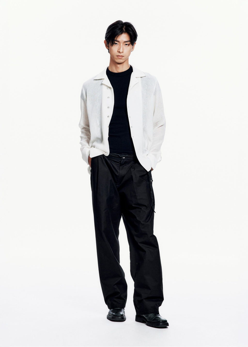 Hyein Seo - Silver Button Shirt (Ivory) product image 10 | TRAB K-Fashion Australia