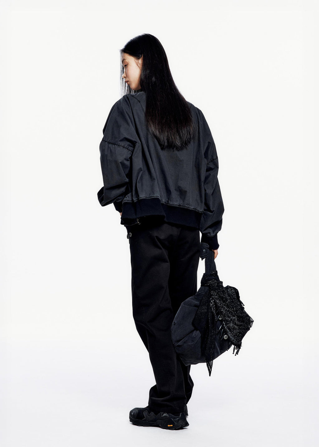 Hyein Seo - Cotton Bomber (Midnight) product image 3 | TRAB K-Fashion Australia