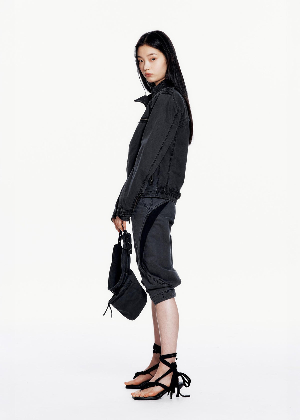 Hyein Seo - Convertible Pants (Midnight) product image 9 | TRAB K-Fashion Australia