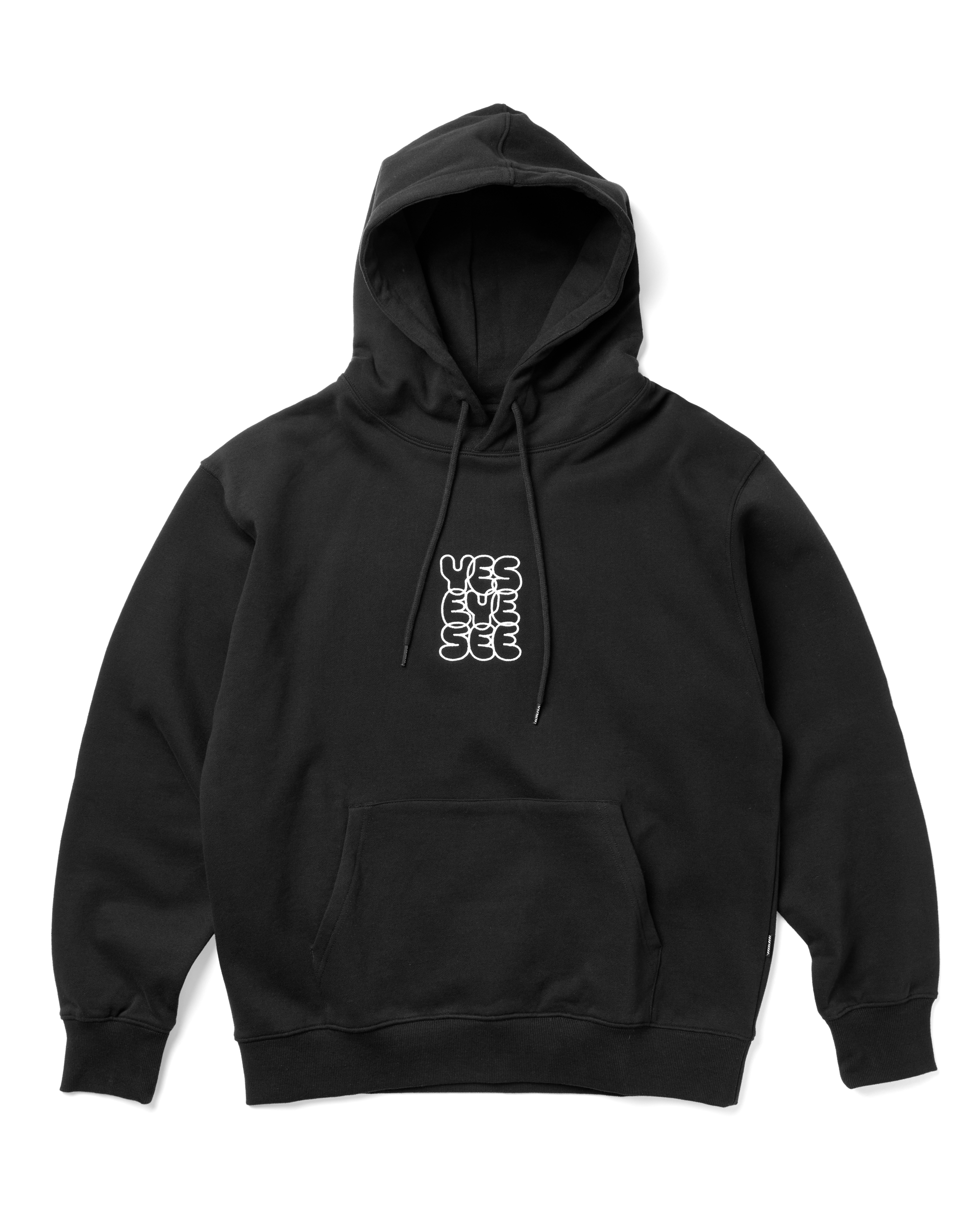 yeseyesee - Y.E.S C-Logo Hoodie (Black) product image 1 | TRAB K-Fashion Australia