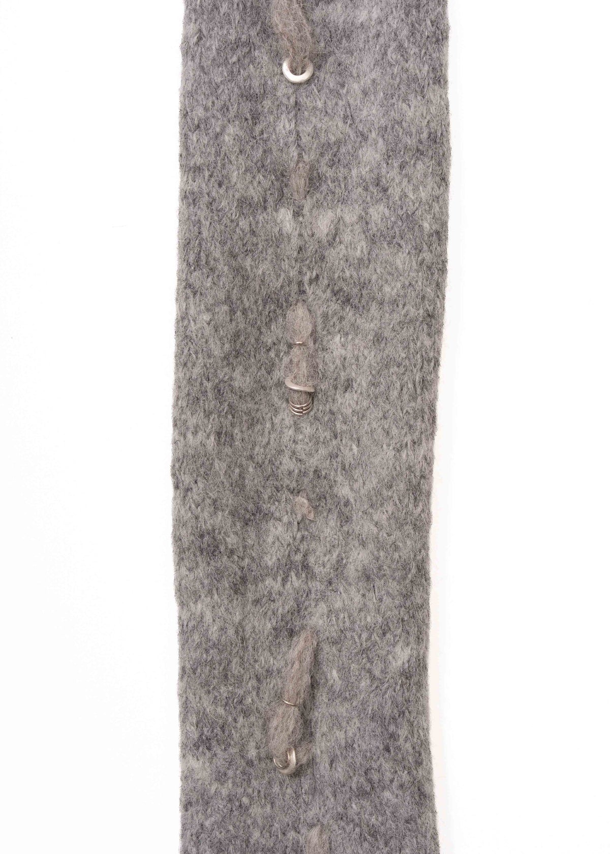 Hyein Seo - Alpaca Muffler (Soft Grey) product image 6 | TRAB K-Fashion Australia