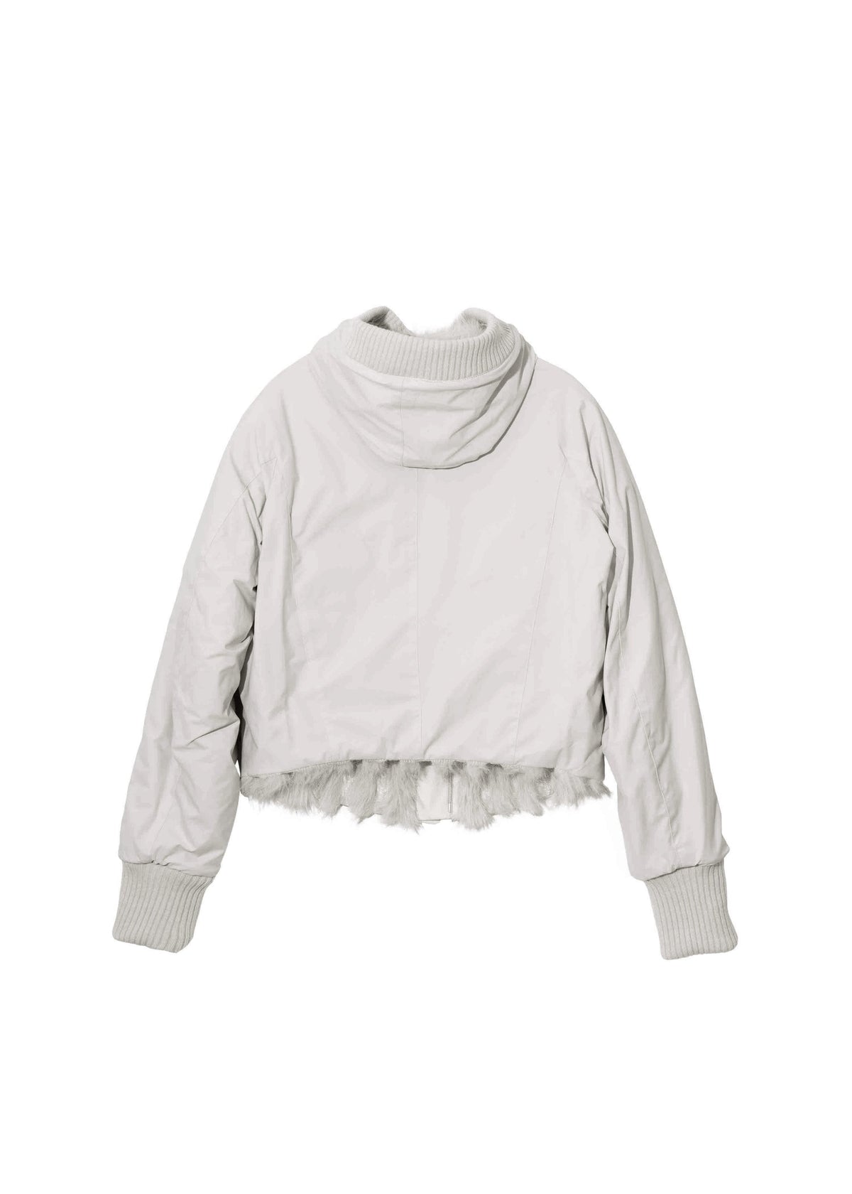 Hyein Seo - Reversible Fur Jacket (French Grey) product image 15 | TRAB K-Fashion Australia