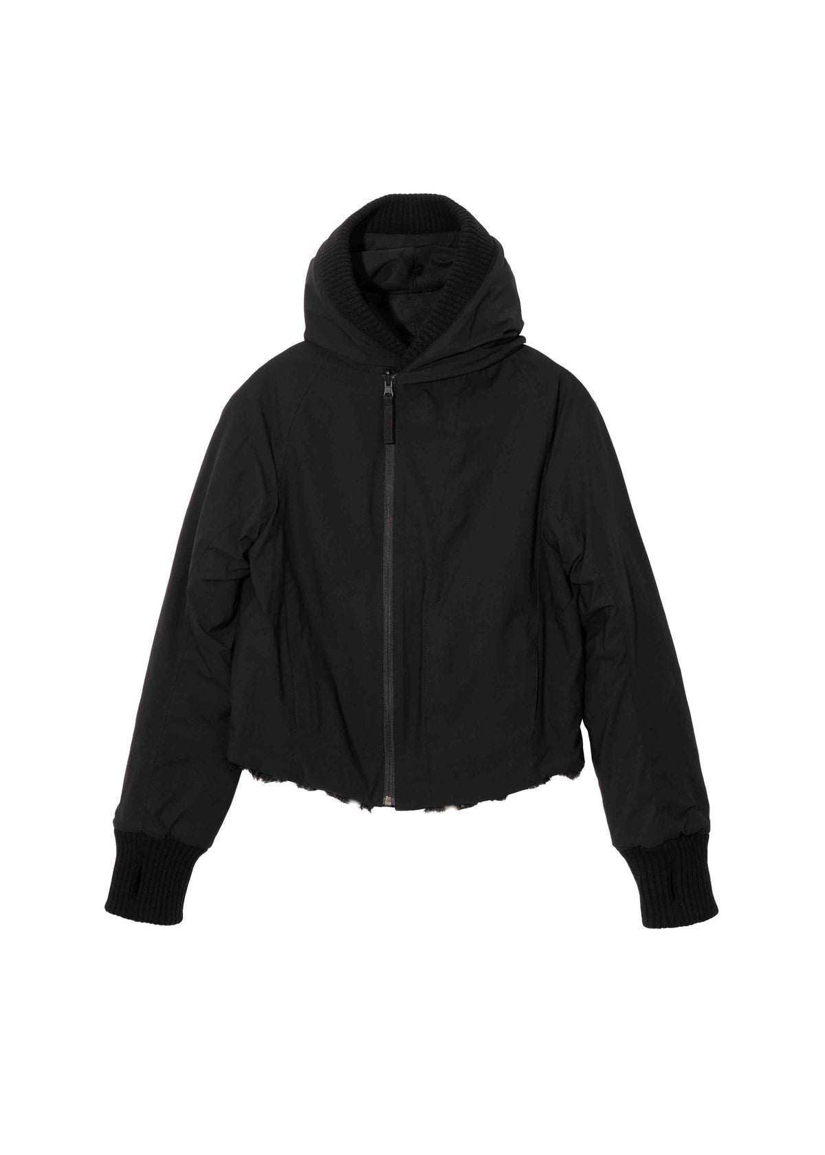 Hyein Seo - Reversible Fur Jacket (Black) product image 11 | TRAB K-Fashion Australia