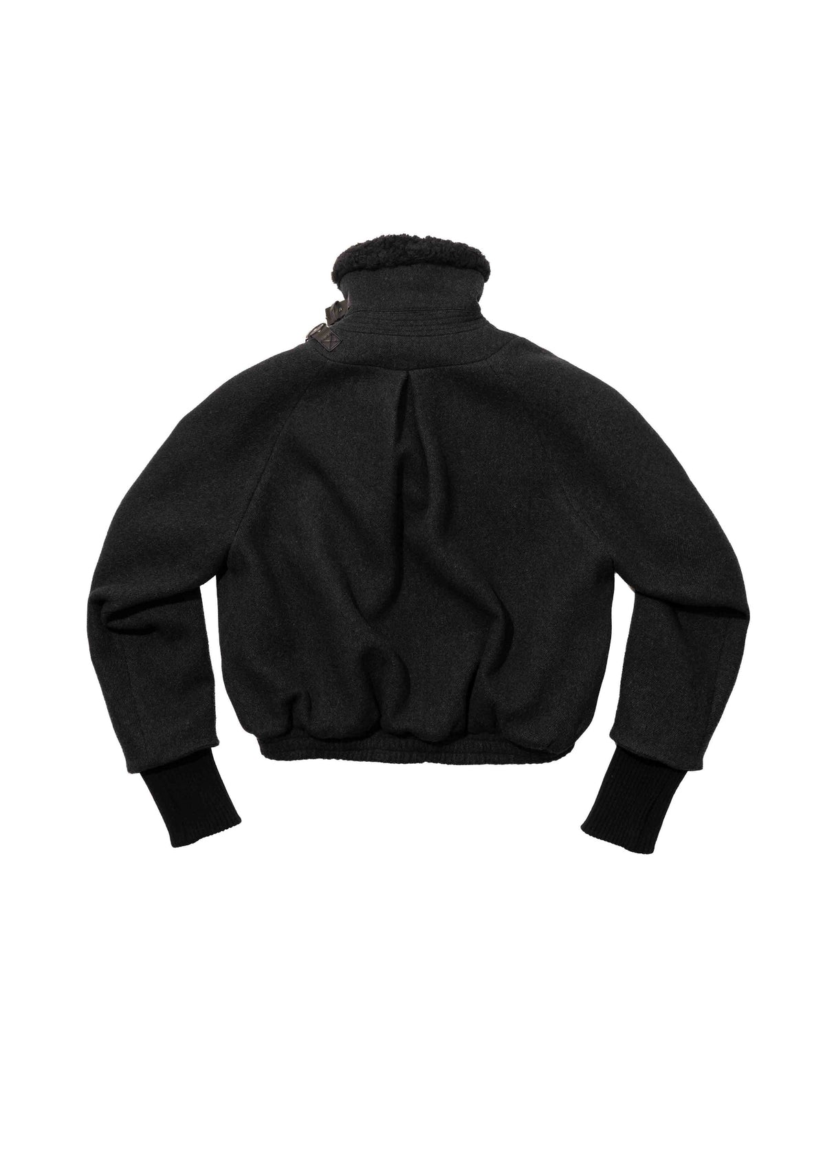 Hyein Seo - Wool Bomber Jacket (Black) product image 12 | TRAB K-Fashion Australia
