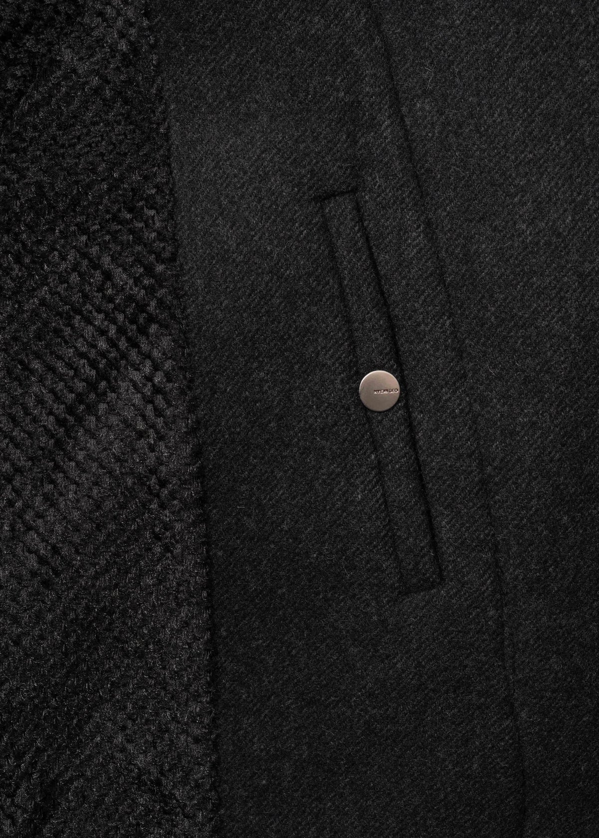 Hyein Seo - Wool Bomber Jacket (Black) product image 14 | TRAB K-Fashion Australia