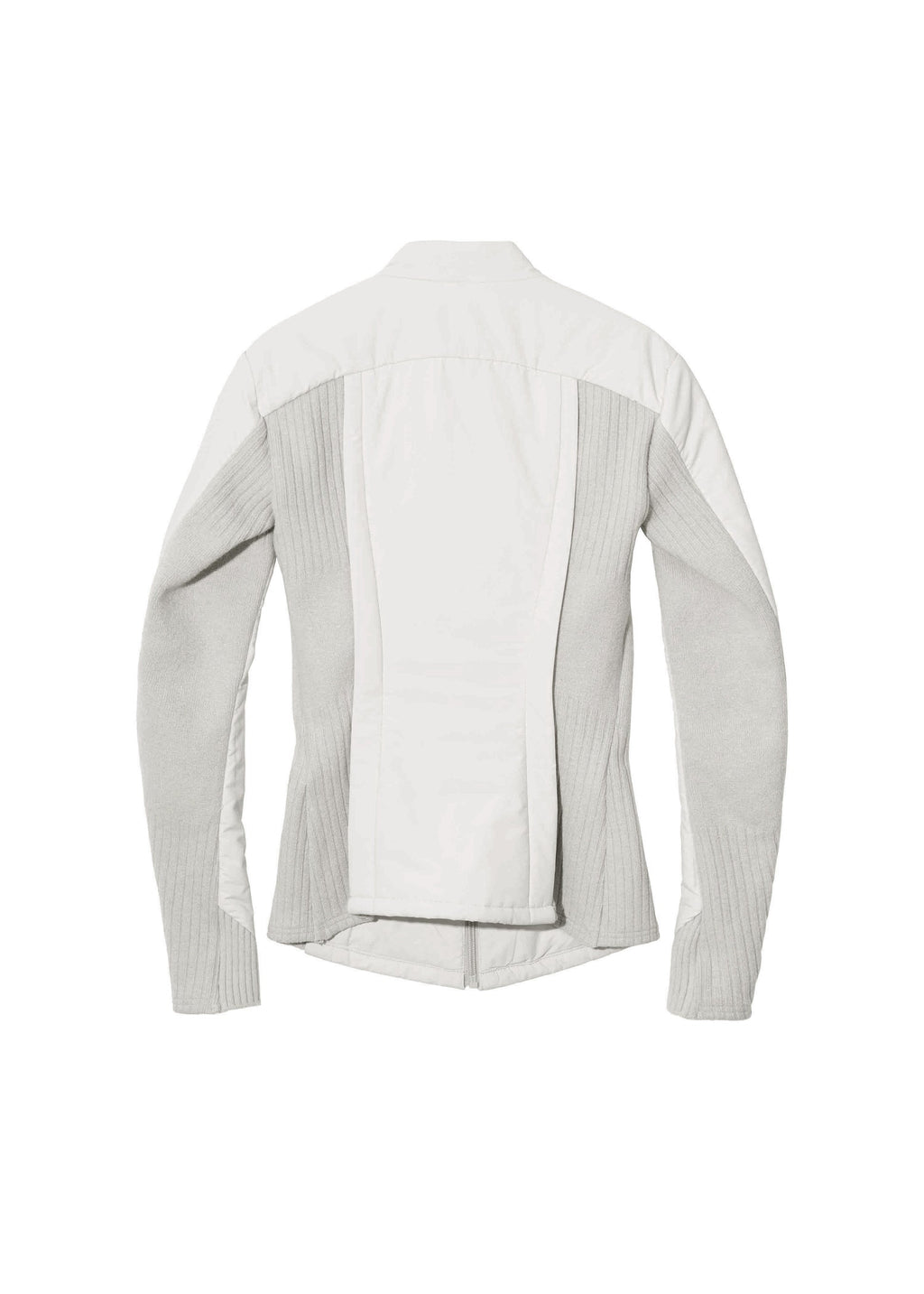 Hyein Seo - Paneled Jacket w/ Harness Hoodie (French Grey) product image 12 | TRAB K-Fashion Australia