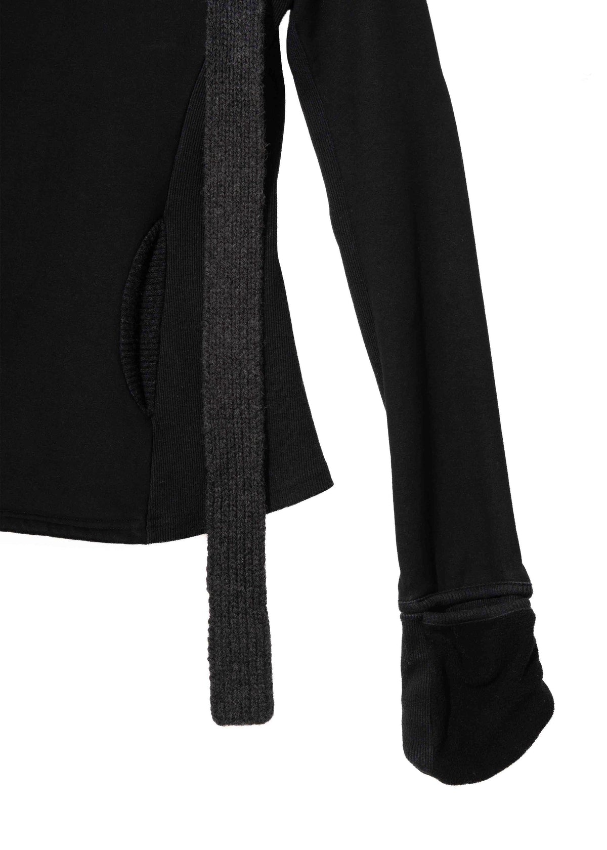 Hyein Seo - Glove Hoodie w/ Muffler (Black) product image 8 | TRAB K-Fashion Australia