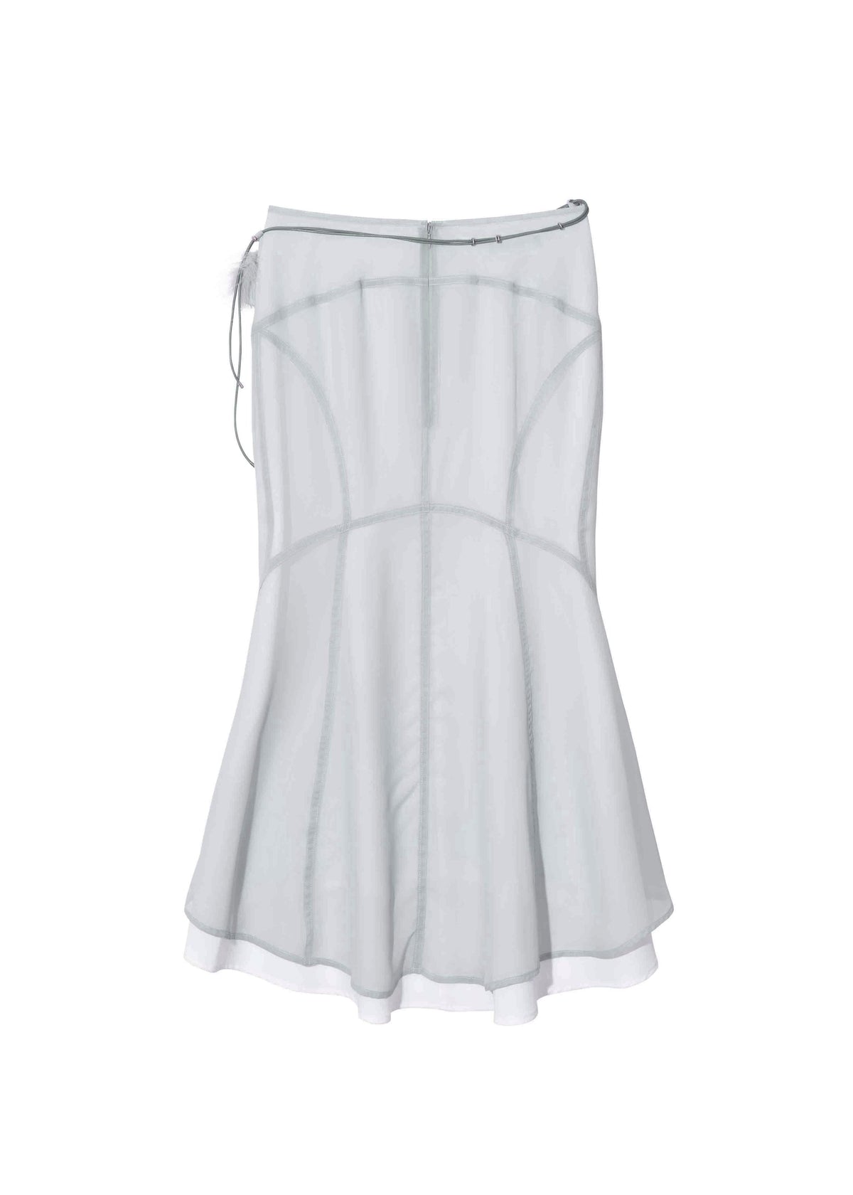 Hyein Seo - Mermaid Skirt w/ Feather Bag (Fog Blue) product image 6 | TRAB K-Fashion Australia