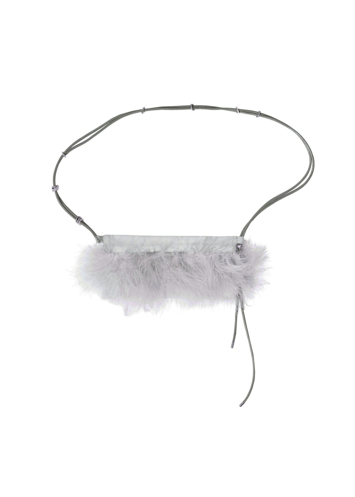 Hyein Seo - Mermaid Skirt w/ Feather Bag (Fog Blue) product image 8 | TRAB K-Fashion Australia