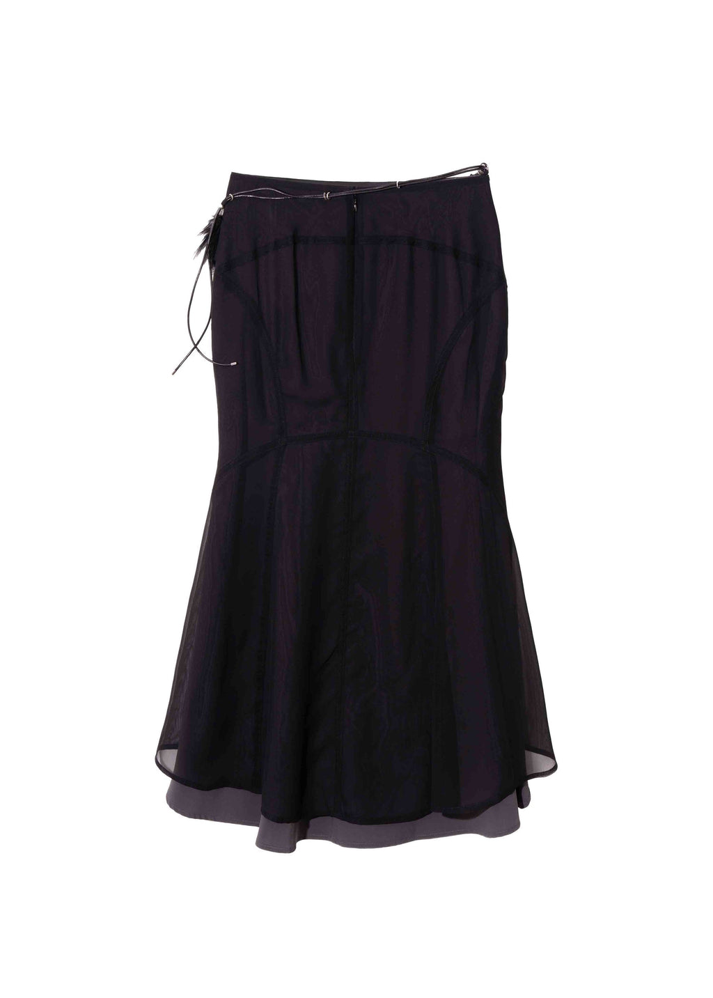 Hyein Seo - Mermaid Skirt w/ Feather Bag (Black) product image 13 | TRAB K-Fashion Australia