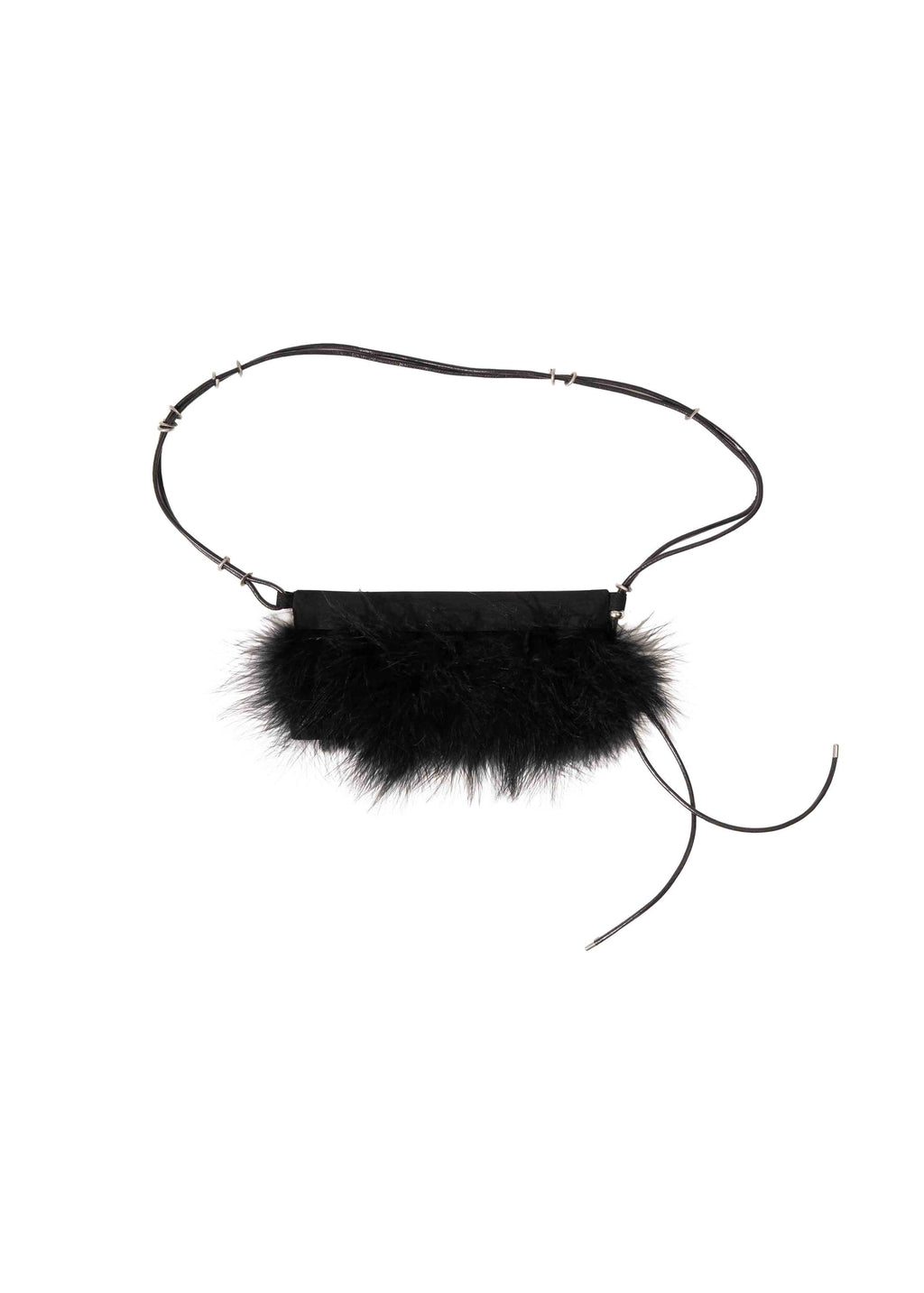 Hyein Seo - Mermaid Skirt w/ Feather Bag (Black) product image 15 | TRAB K-Fashion Australia