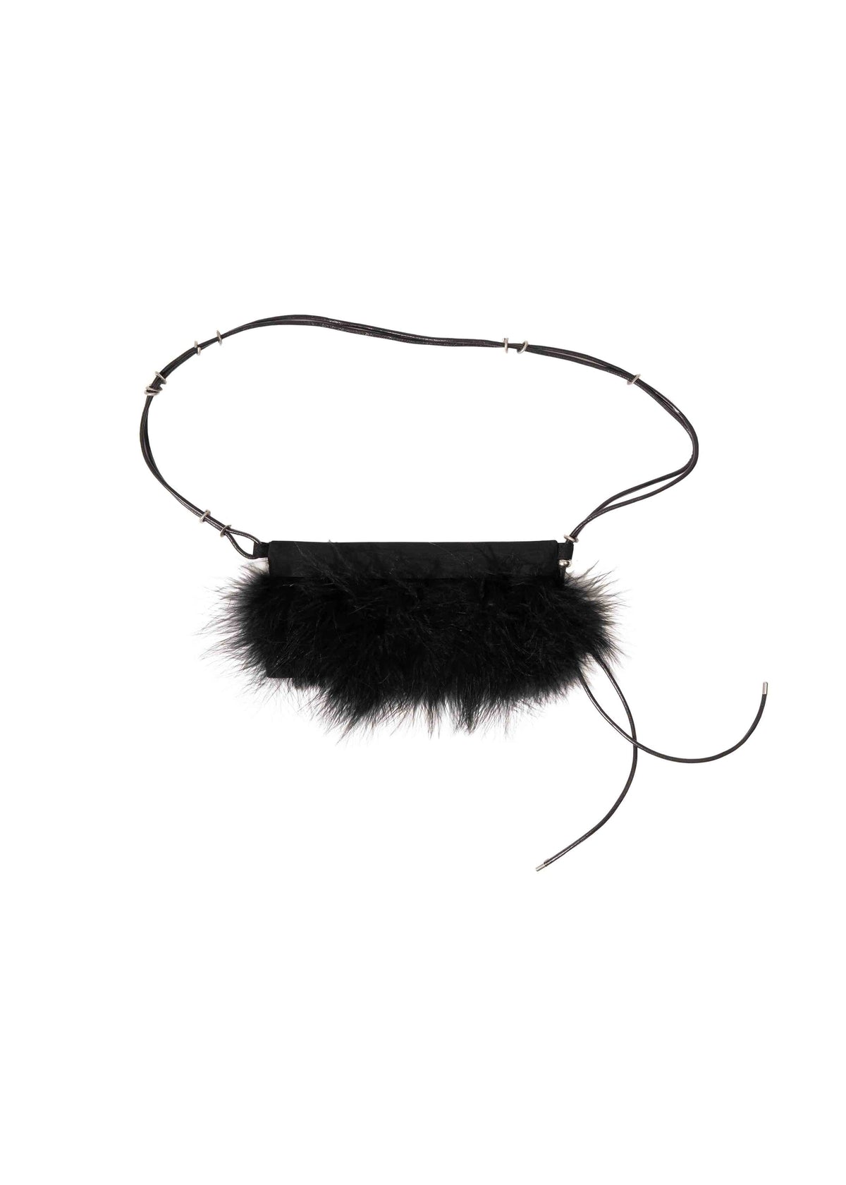 Hyein Seo - Mermaid Skirt w/ Feather Bag (Black) product image 15 | TRAB K-Fashion Australia