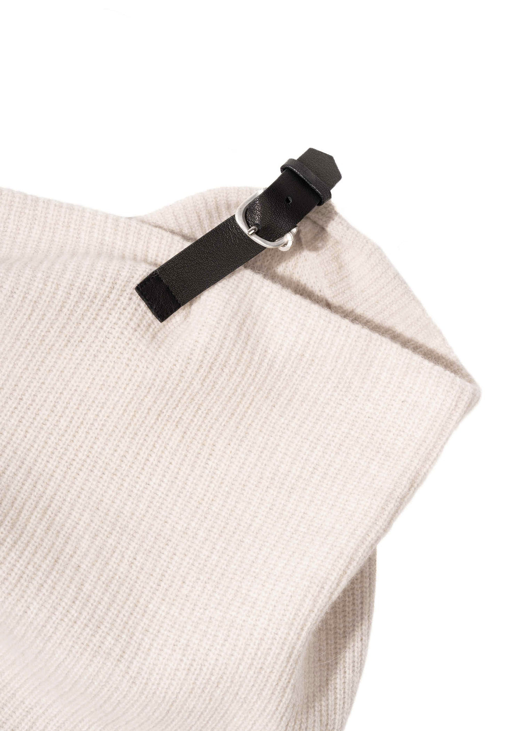 Hyein Seo - Asymmetric Knit Top (Ivory) product image 7 | TRAB K-Fashion Australia