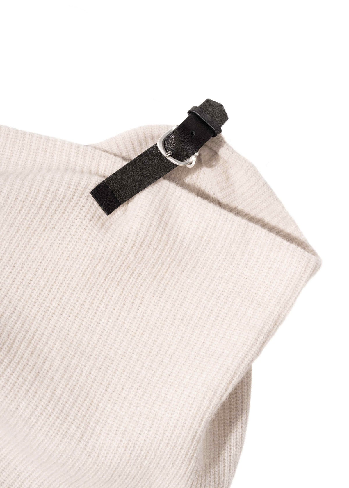Hyein Seo - Asymmetric Knit Top (Ivory) product image 7 | TRAB K-Fashion Australia
