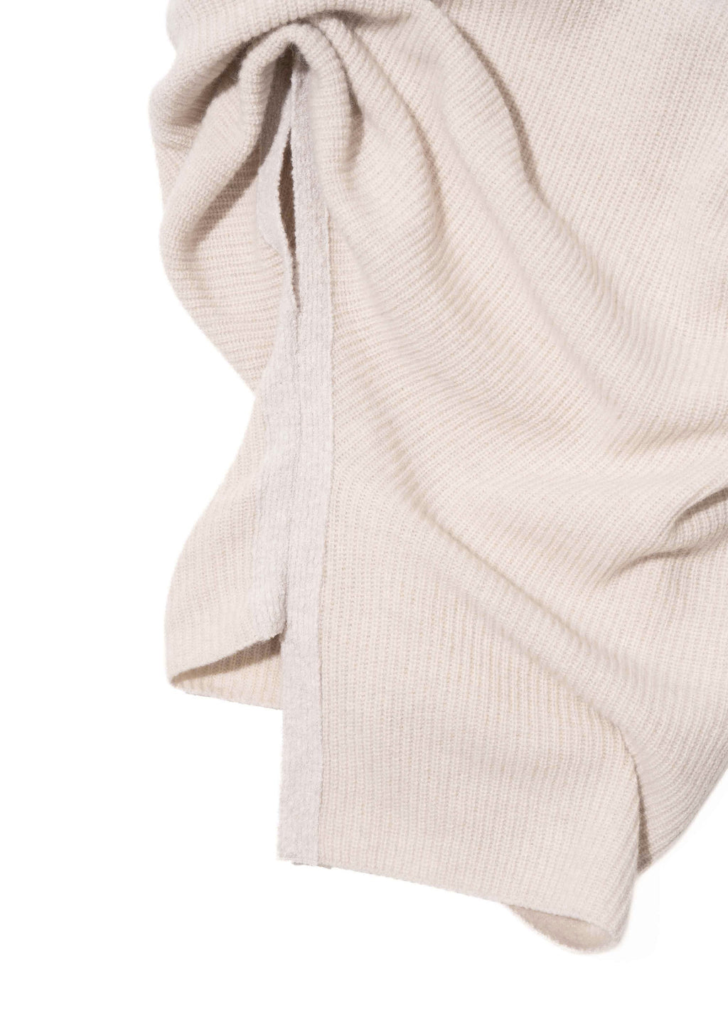 Hyein Seo - Asymmetric Knit Top (Ivory) product image 8 | TRAB K-Fashion Australia
