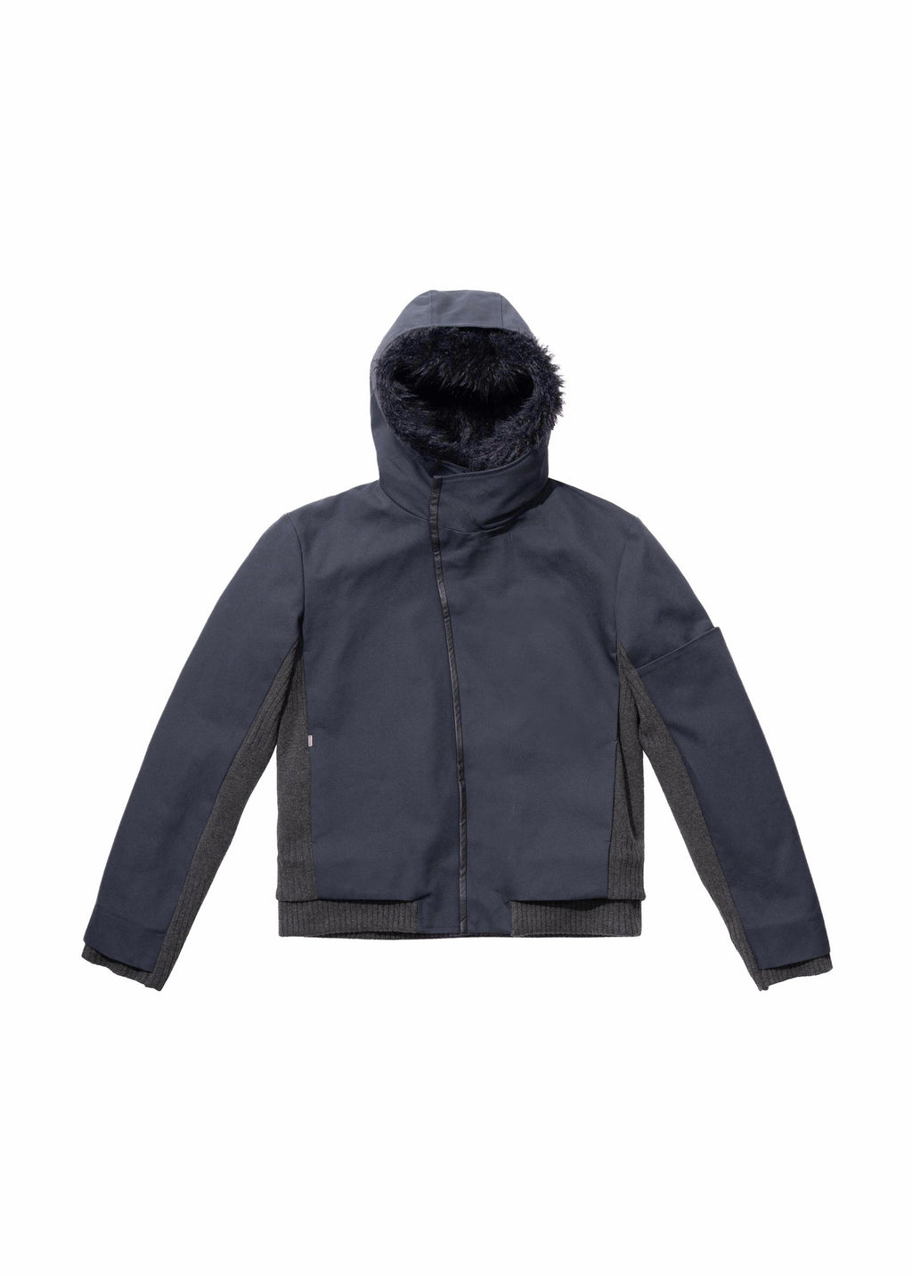 Hyein Seo - Double Hooded Jacket (Slate Grey) product image 9 | TRAB K-Fashion Australia