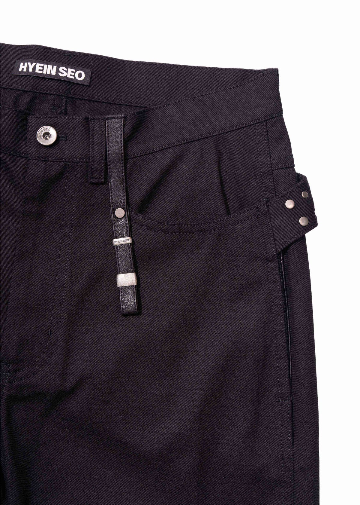 Hyein Seo - Cinch-Back Pants (Black) product image 13 | TRAB K-Fashion Australia