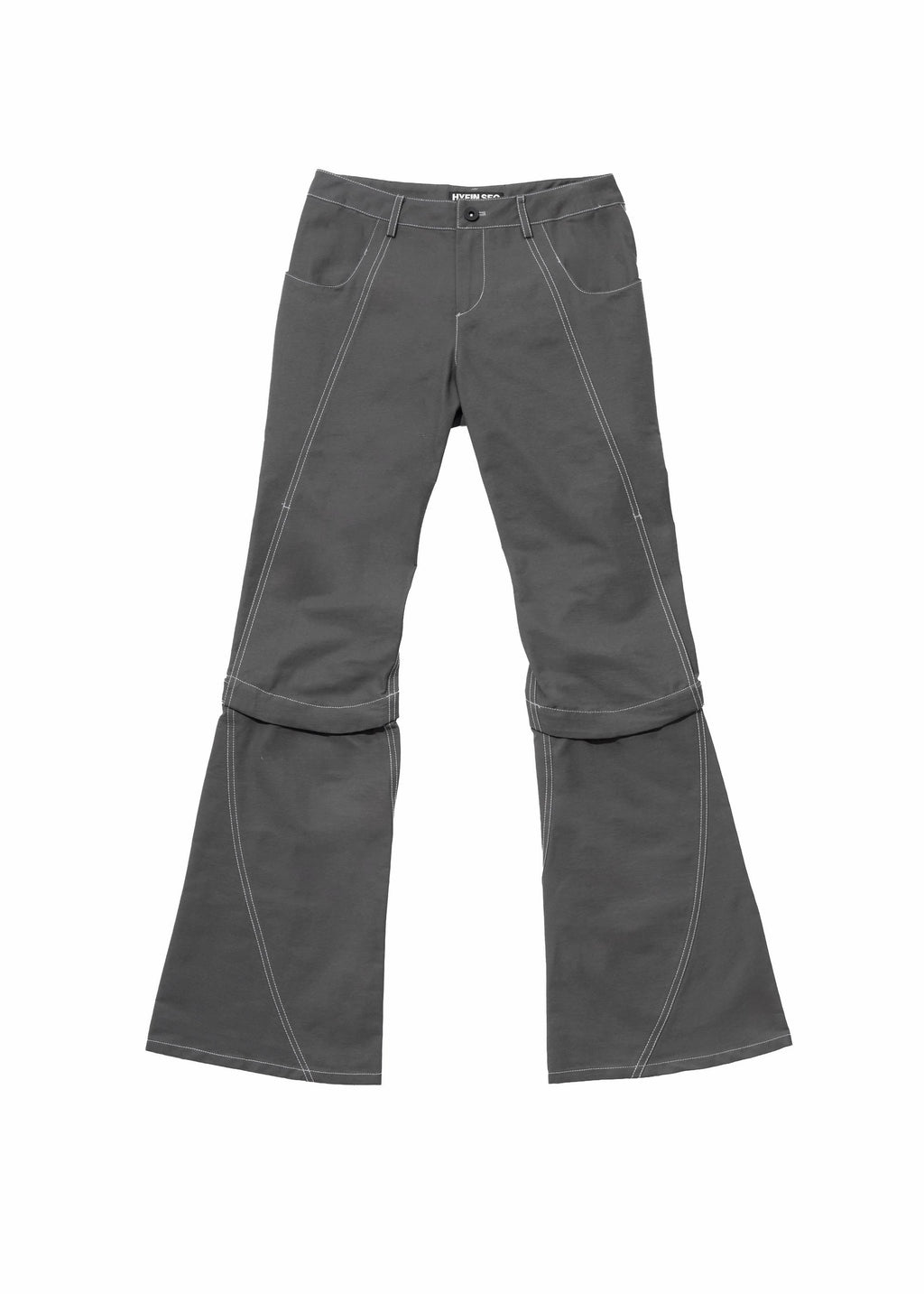 Hyein Seo - Convertible Pants (Charcoal) product image 5 | TRAB K-Fashion Australia