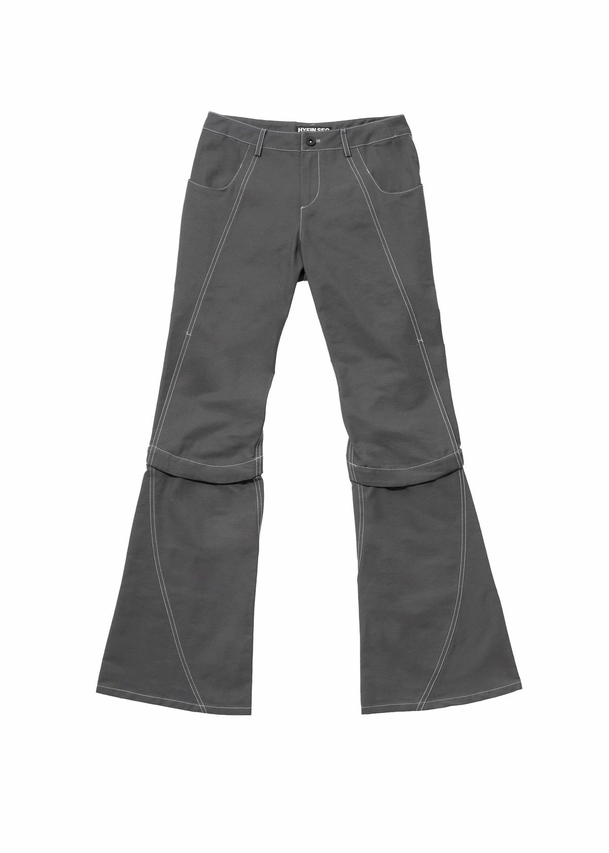 Hyein Seo - Convertible Pants (Charcoal) product image 5 | TRAB K-Fashion Australia
