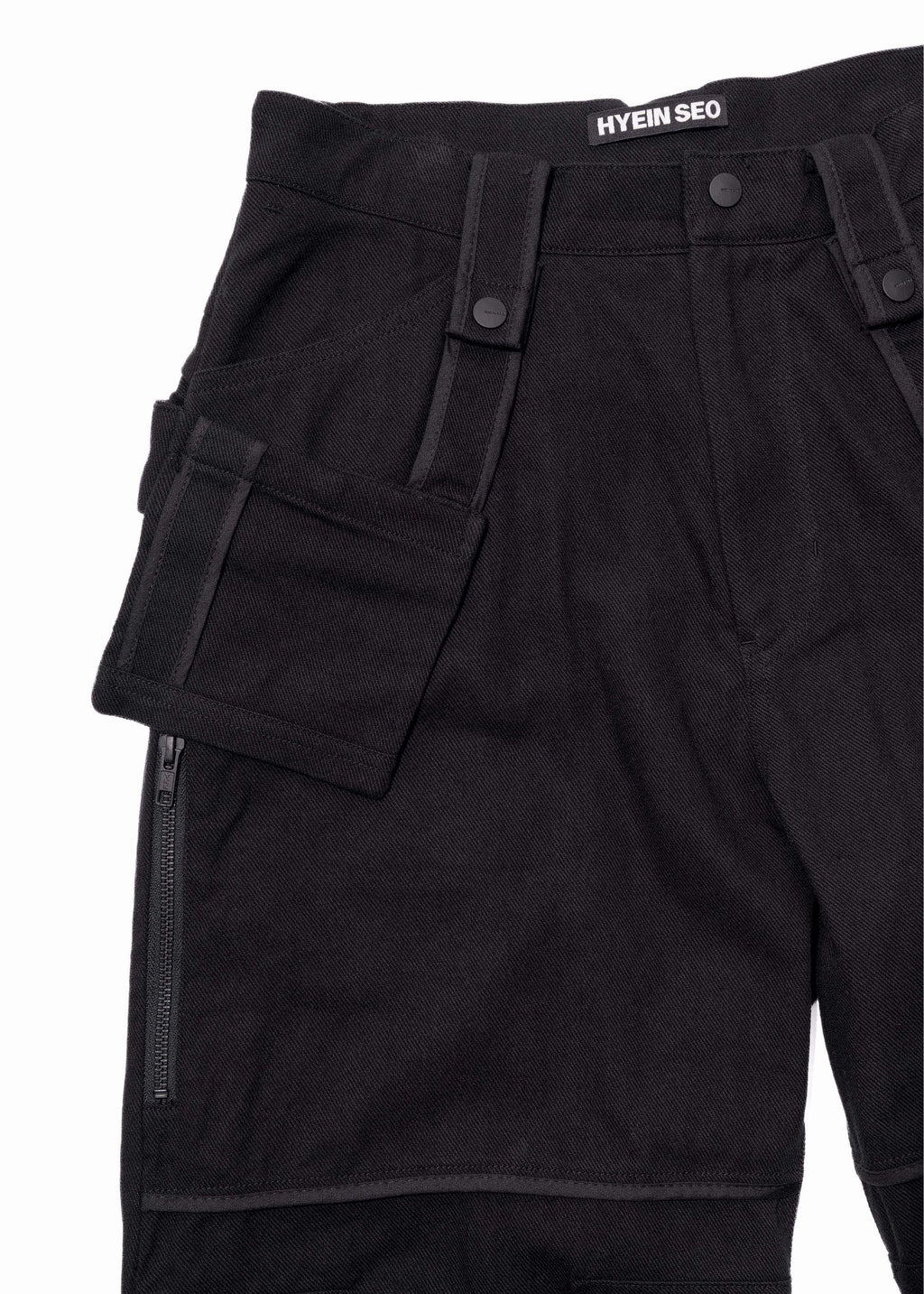 Hyein Seo - Detachable Bag Pants (Black) product image 6 | TRAB K-Fashion Australia