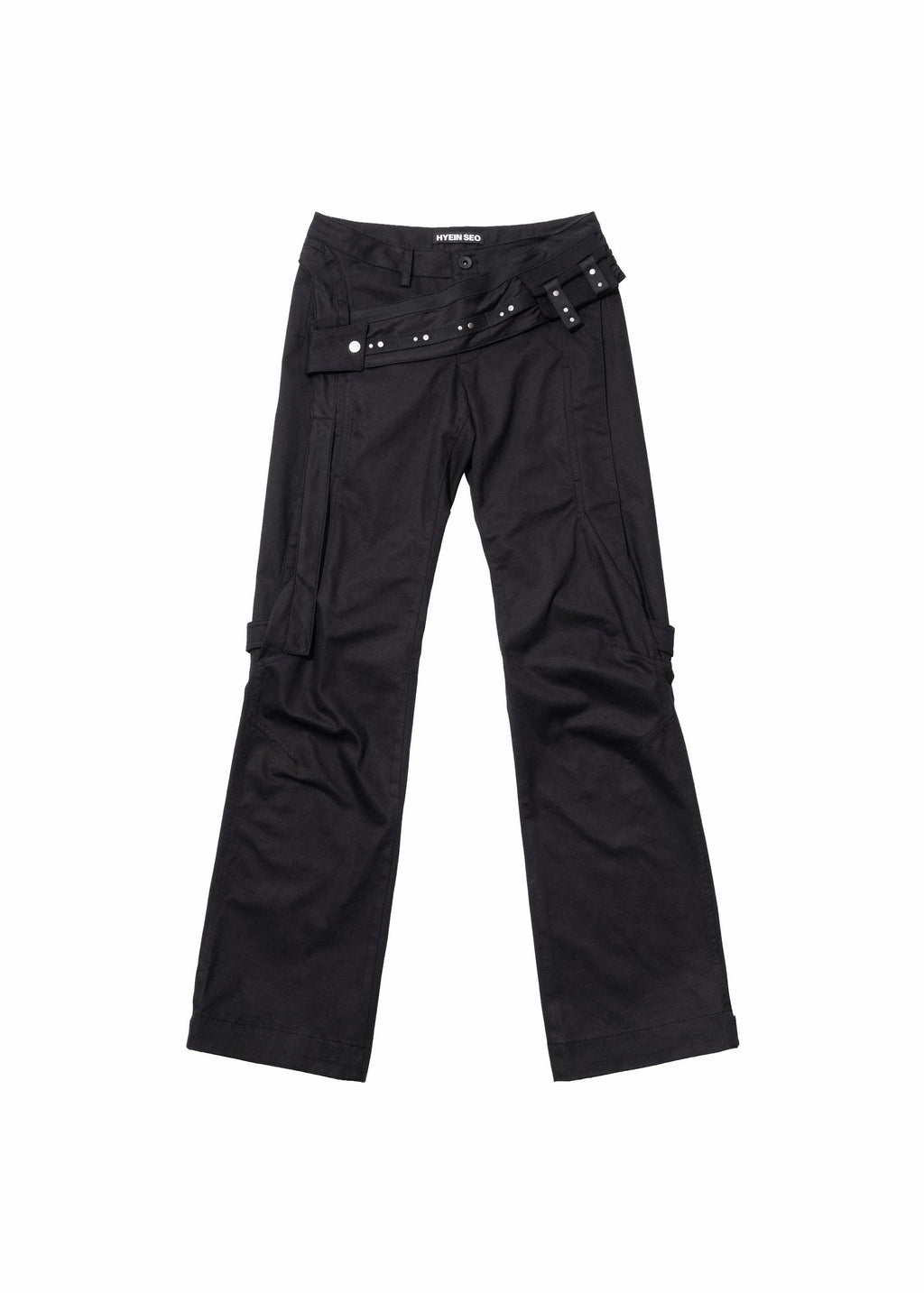 Hyein Seo - Low-Rise Pants (Black) product image 11 | TRAB K-Fashion Australia