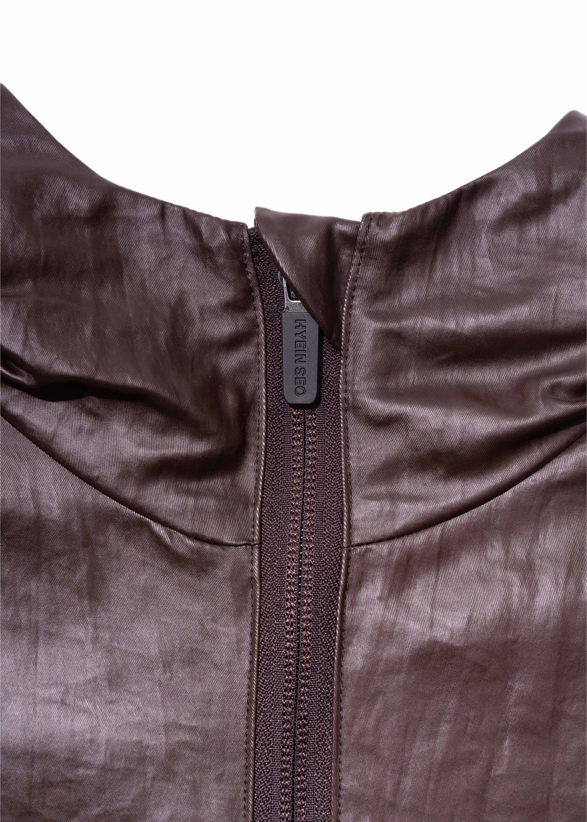 Hyein Seo - Hooded Zip Jacket (Brown) product image 9 | TRAB K-Fashion Australia
