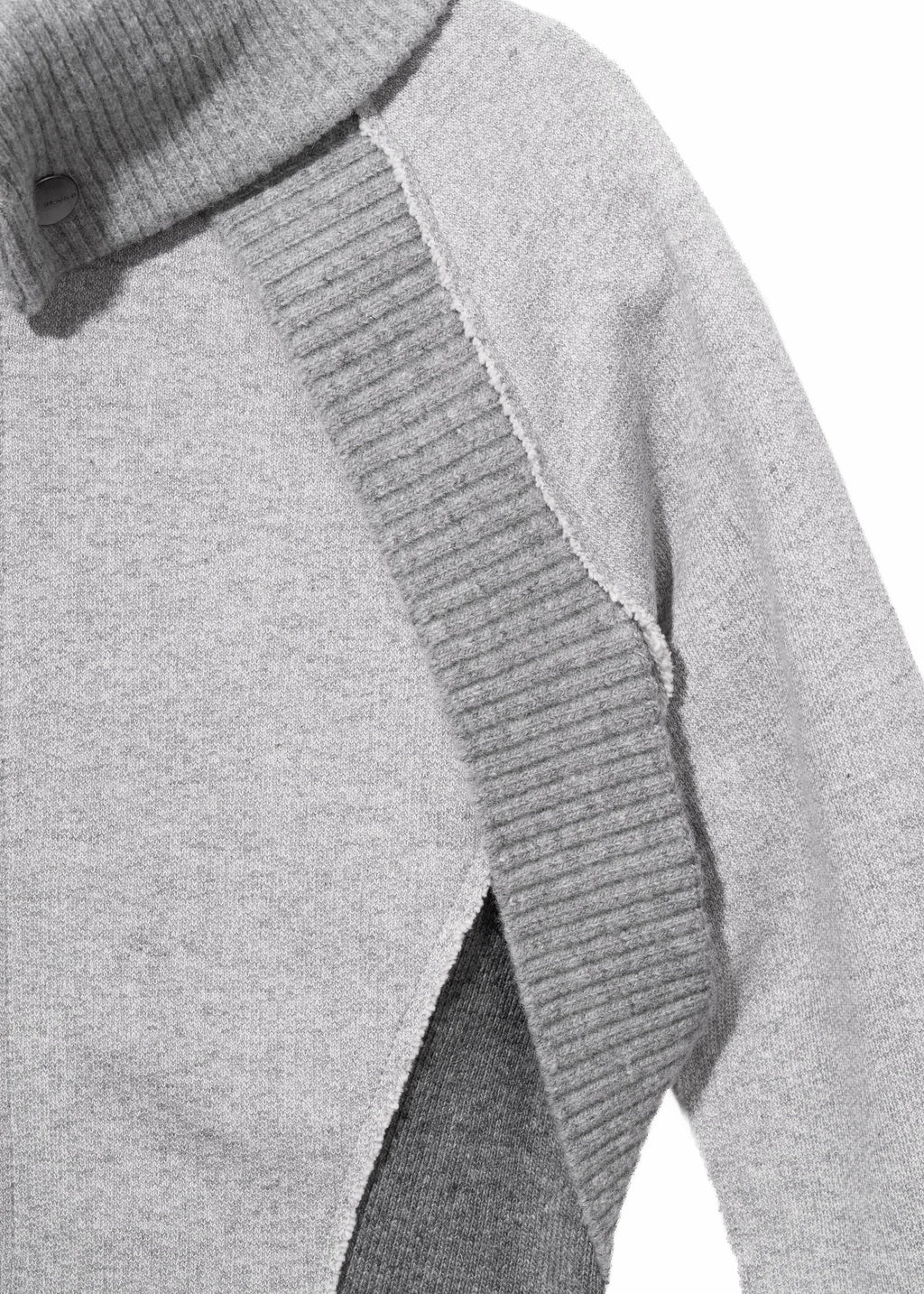 Hyein Seo - Slashed Zip Jacket (Pale Grey) product image 8 | TRAB K-Fashion Australia