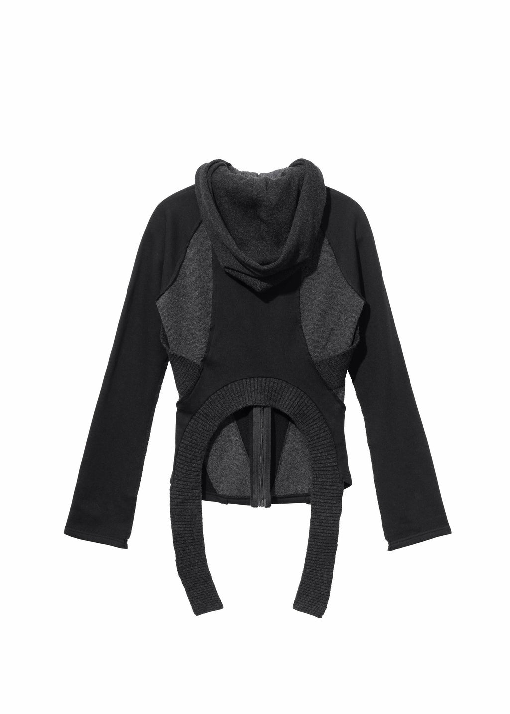 Hyein Seo - Slashed Zip Jacket (Black) product image 6 | TRAB K-Fashion Australia