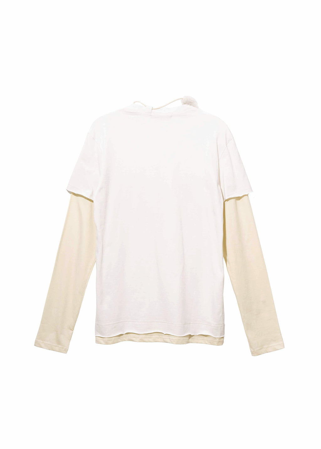 Hyein Seo - Graphic T-Shirt w/ Necklace (Ivory) product image 7 | TRAB K-Fashion Australia