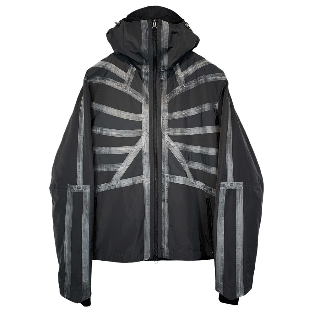 Surgery - Skeleton Sealed Wind Breaker Jacket (Dark Grey) product image 1 | TRAB K-Fashion Australia