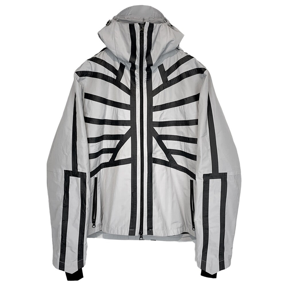 Surgery - Skeleton Sealed Wind Breaker Jacket (Light Grey) product image 1 | TRAB K-Fashion Australia