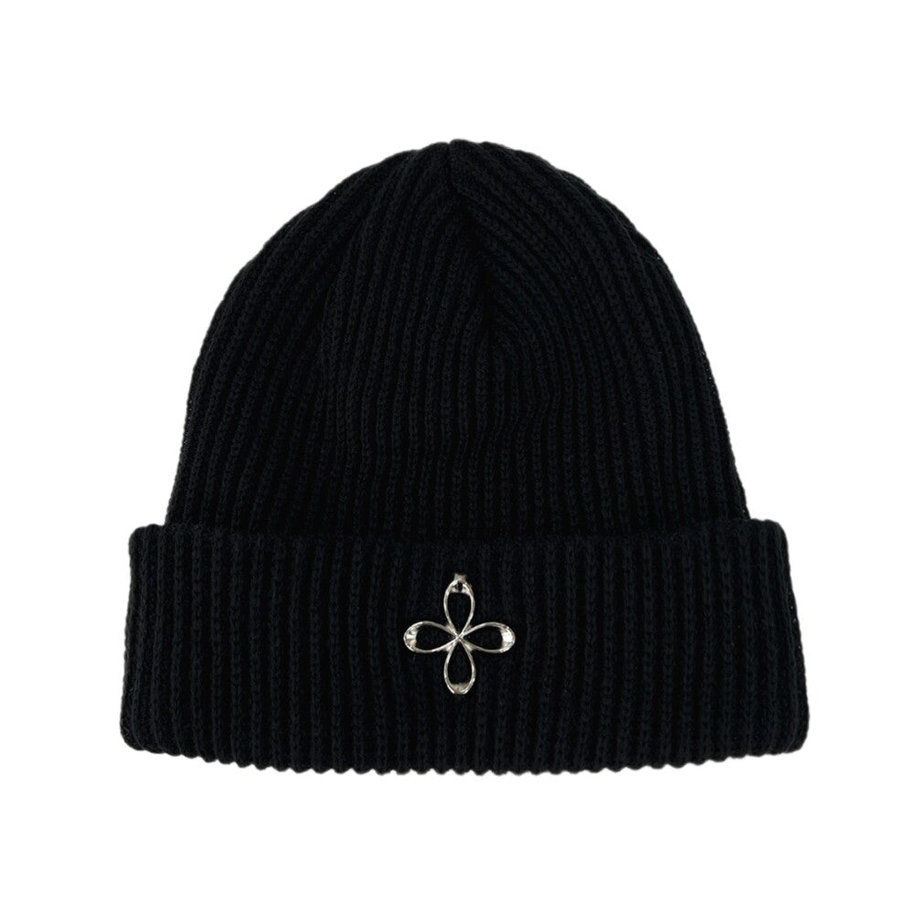 Surgery - Clover Logo Beanie Ver.2 (Black) product image 1 | TRAB K-Fashion Australia