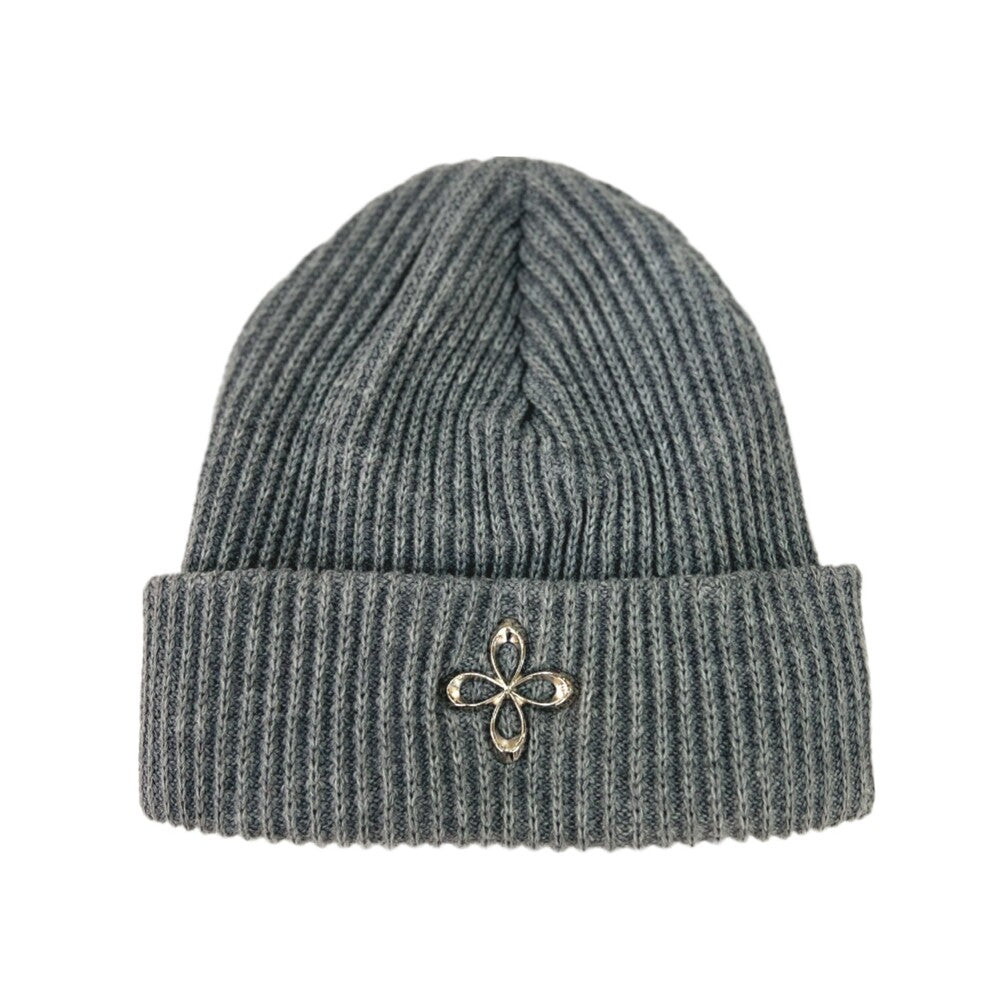 Surgery - Clover Logo Beanie Ver.2 (Grey) product image 1 | TRAB K-Fashion Australia