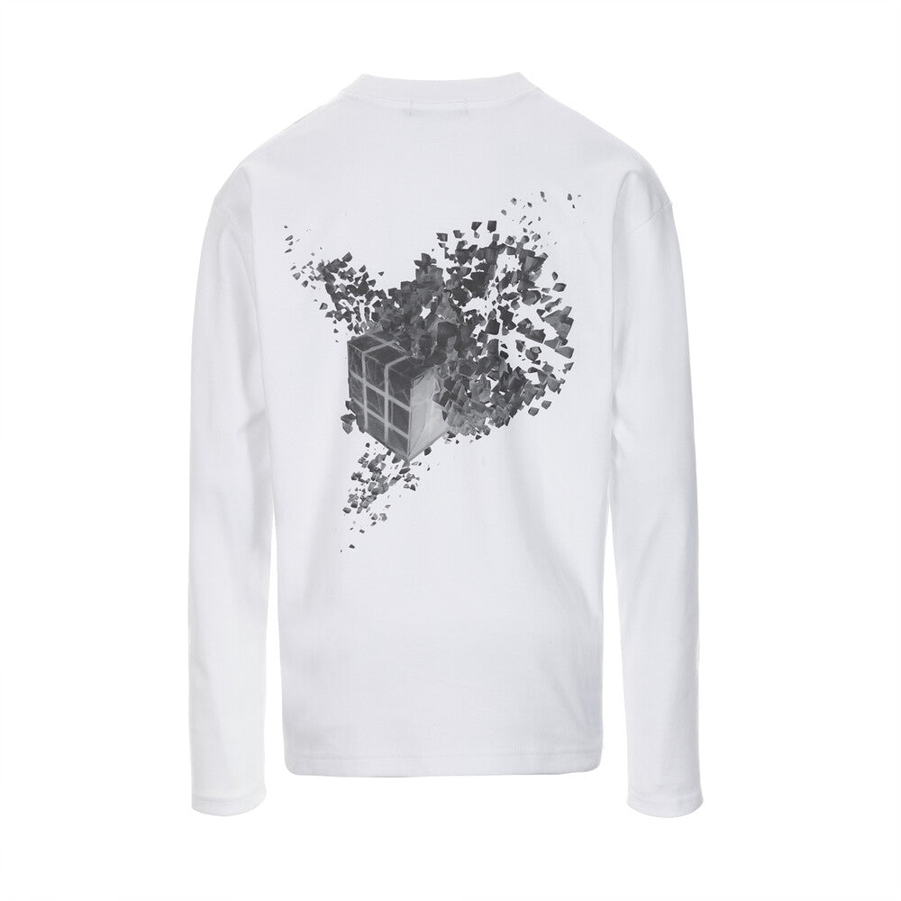 Surgery - Mindless Long Sleeves (White) product image 2 | TRAB K-Fashion Australia