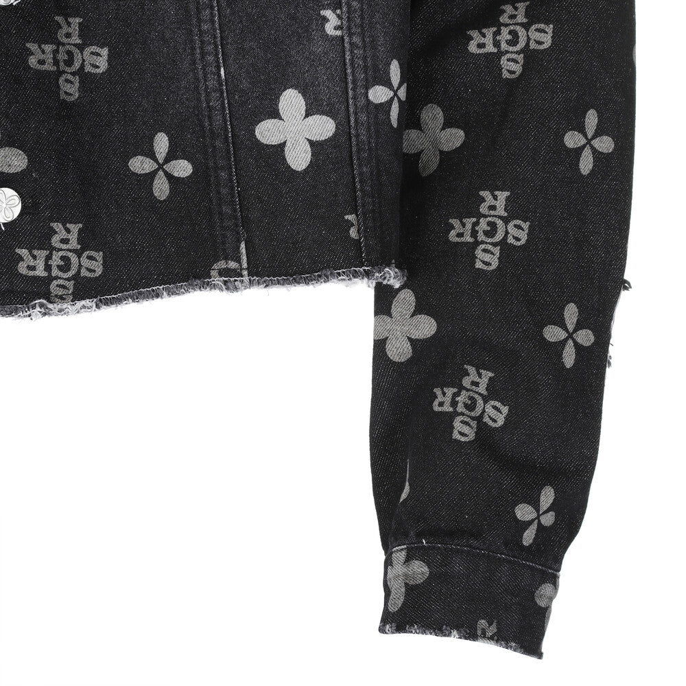 Surgery - Monogram Clover Trucker (Black Denim) product image 5 | TRAB K-Fashion Australia
