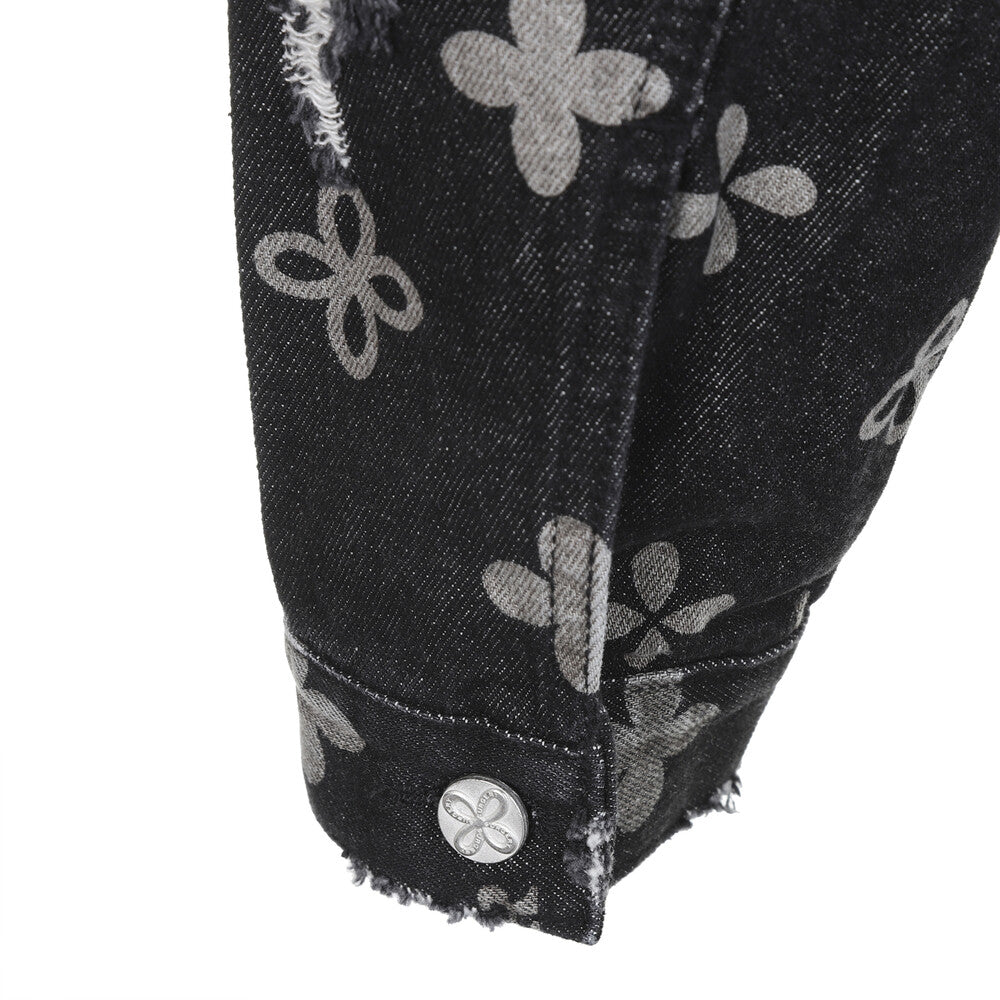 Surgery - Monogram Clover Trucker (Black Denim) product image 6 | TRAB K-Fashion Australia