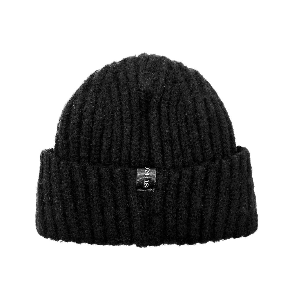 Surgery - Hand Stitch Embroidery Logo Beanie (Black) product image 2 | TRAB K-Fashion Australia