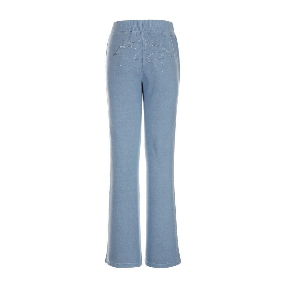 Surgery - Women Retro Boot-cut Pants (Sky) product image 2 | TRAB K-Fashion Australia