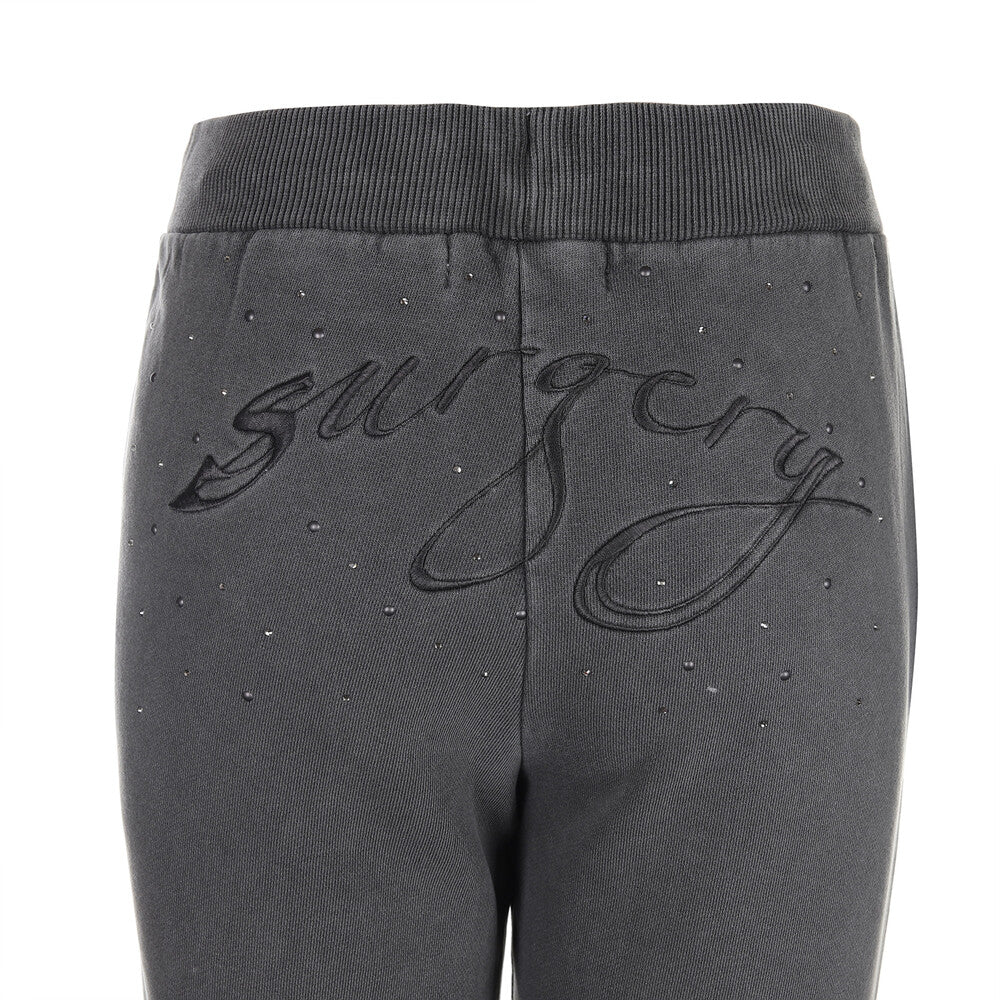 Surgery - Women Retro Boot-cut Pants (Charcoal) product image 4 | TRAB K-Fashion Australia