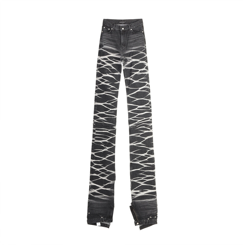 Surgery - Yoonseul Long Length Double Jeans (Black) product image 3 | TRAB K-Fashion Australia
