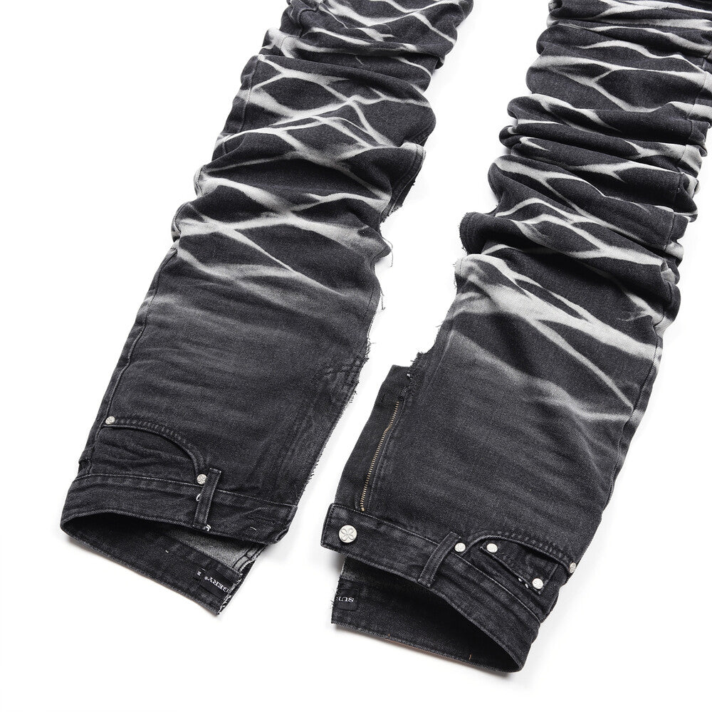 Surgery - Yoonseul Long Length Double Jeans (Black) product image 7 | TRAB K-Fashion Australia