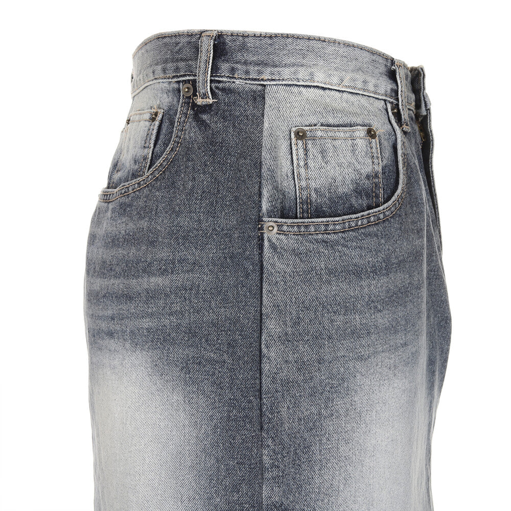 Surgery - In&out Long Skirt (Grey Blue) product image 8 | TRAB K-Fashion Australia